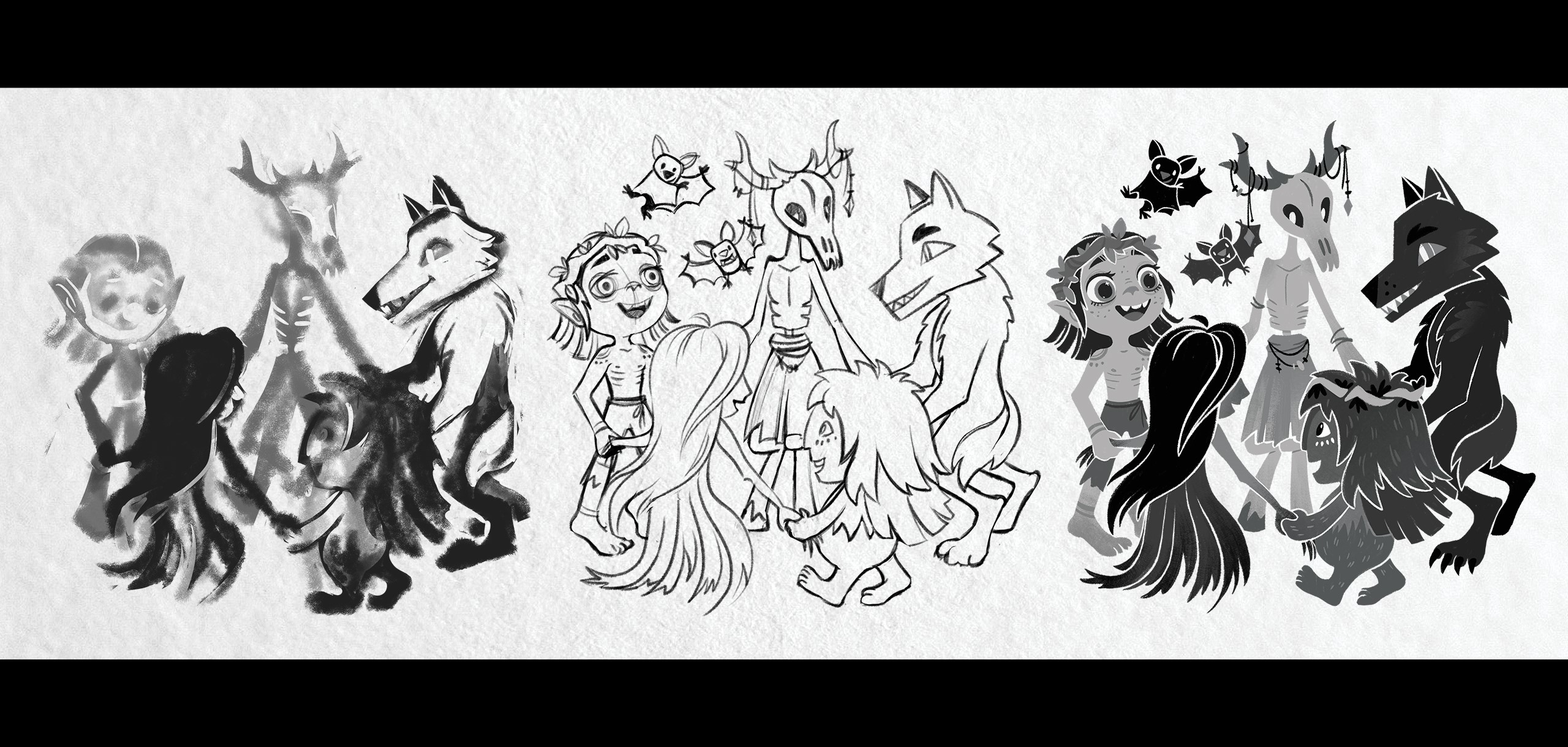 INKTOBER 2024 | Народные Славянские мотивы — Изображение №2 — Иллюстрация, Графика на Dprofile
