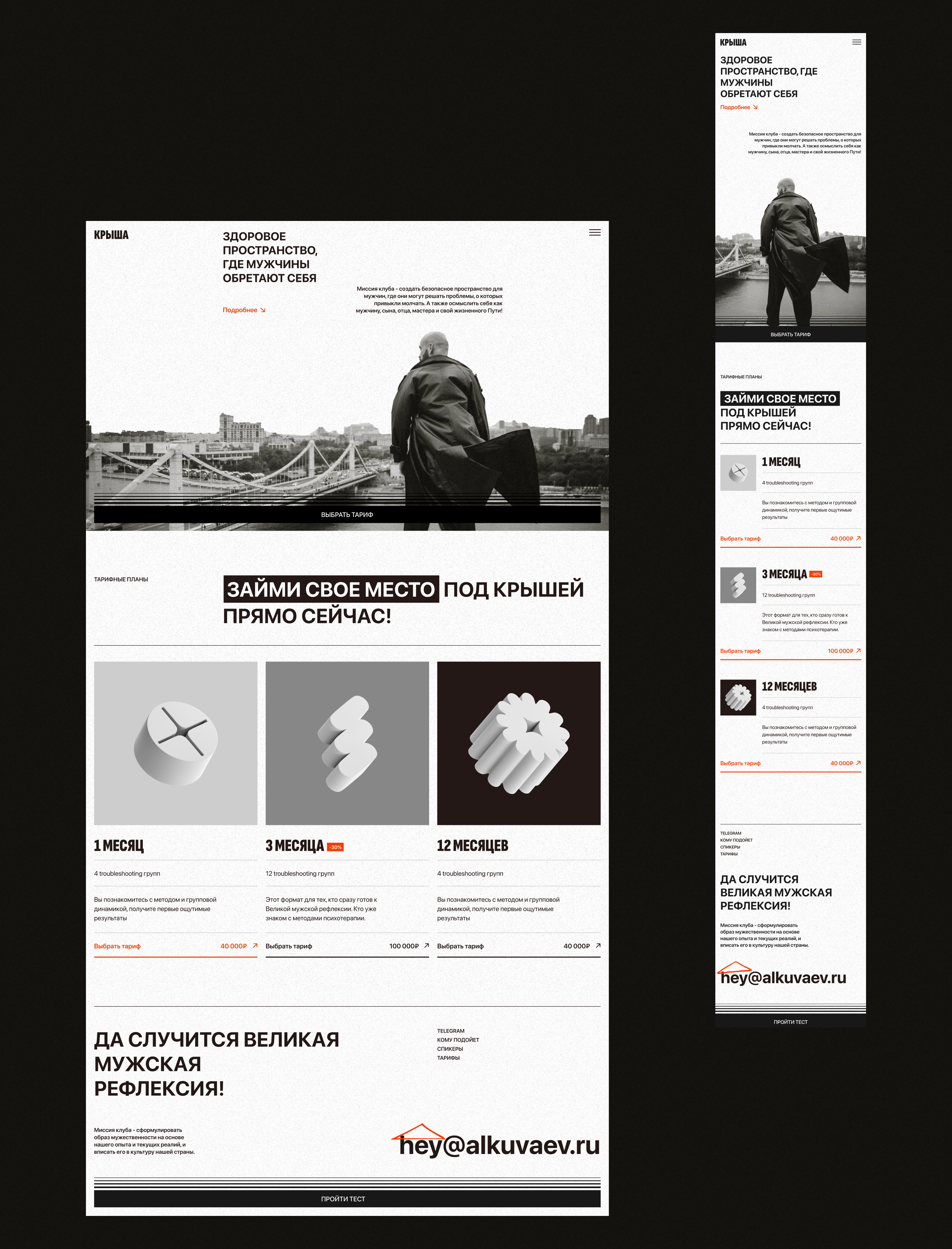 Крыша — Изображение №6 — Интерфейсы, Брендинг на Dprofile