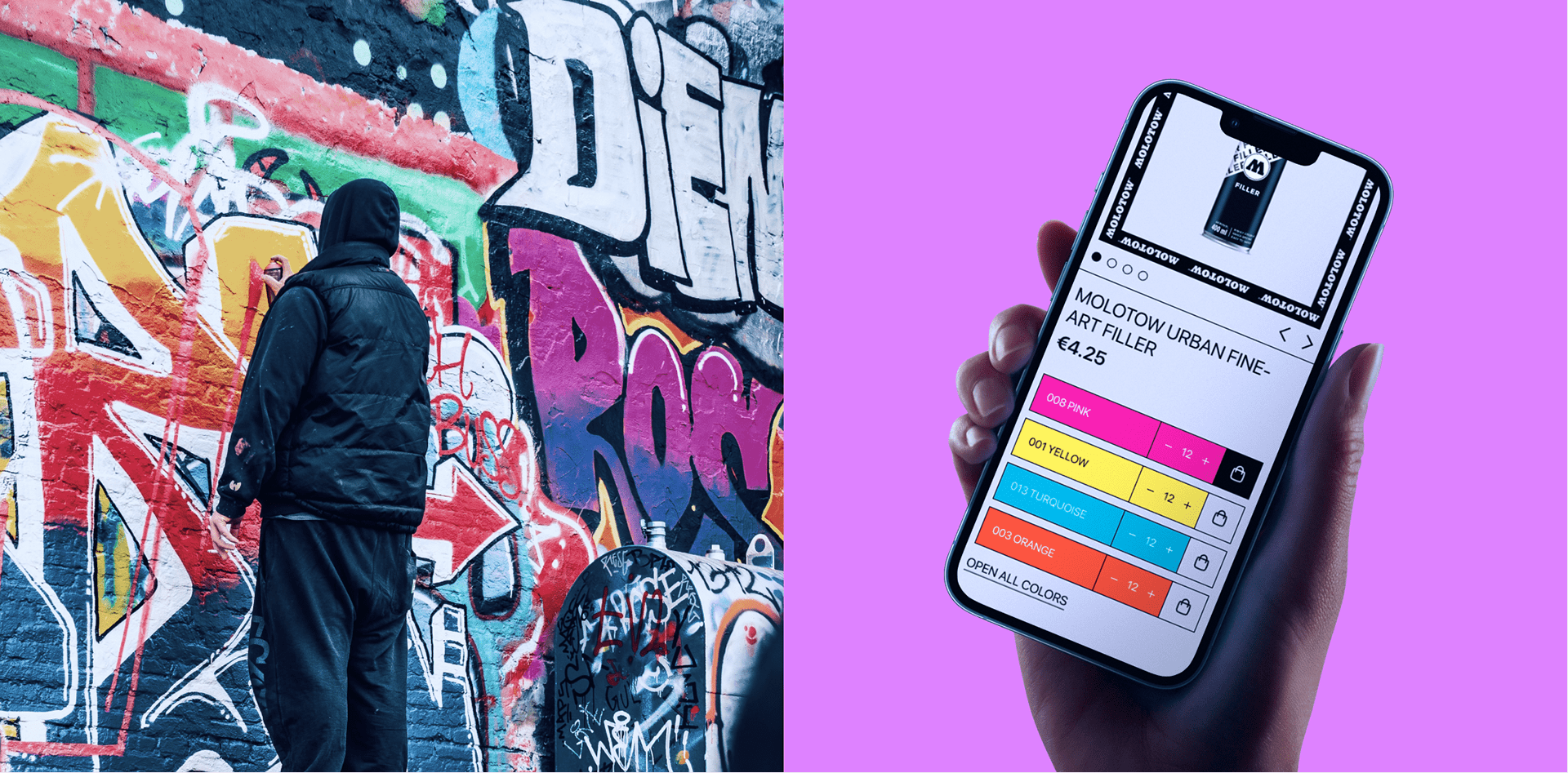 Graffiti Shop (redesign 2022) — Изображение №1 — Интерфейсы на Dprofile