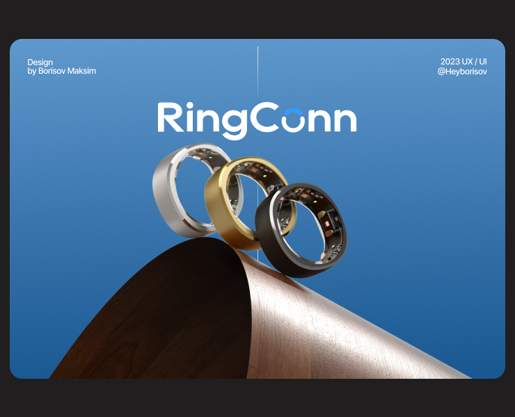 Ring Conn | Smart Ring | Умное Кольцо на Dprofile