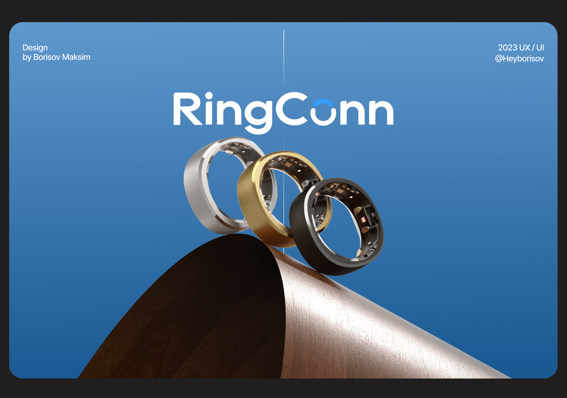 Ring Conn | Smart Ring | Умное Кольцо — Изображение №1 — Интерфейсы, Анимация на Dprofile