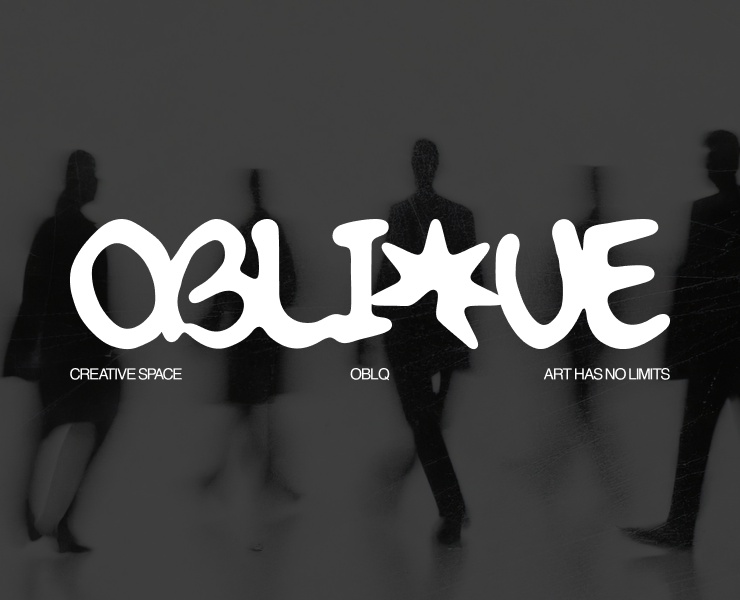 OBLIQUE - CREATIVE SPACE — Брендинг на Dprofile