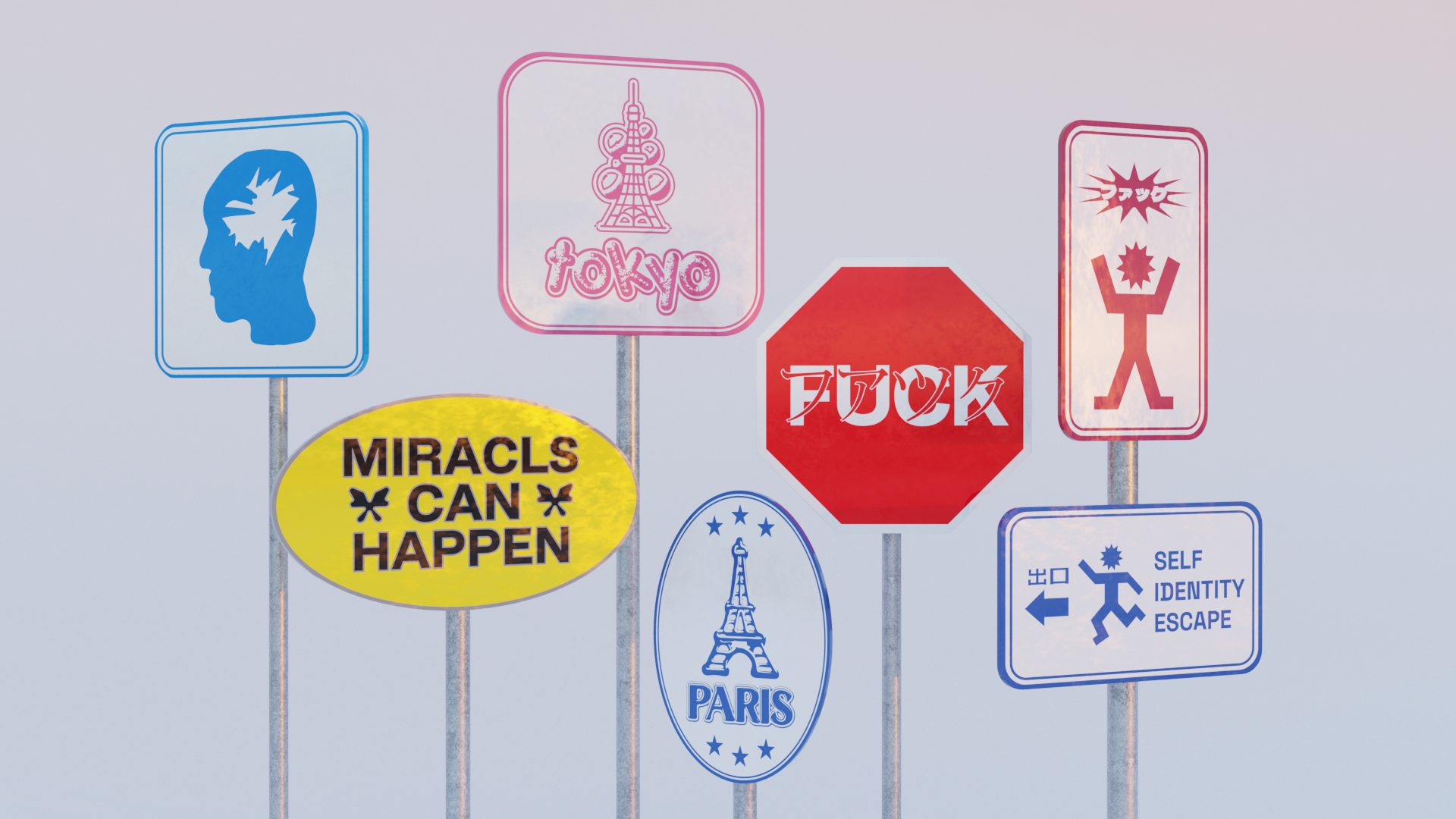 Miracls stickerpack (signs collection) — Изображение №1 — Брендинг, Иллюстрация на Dprofile