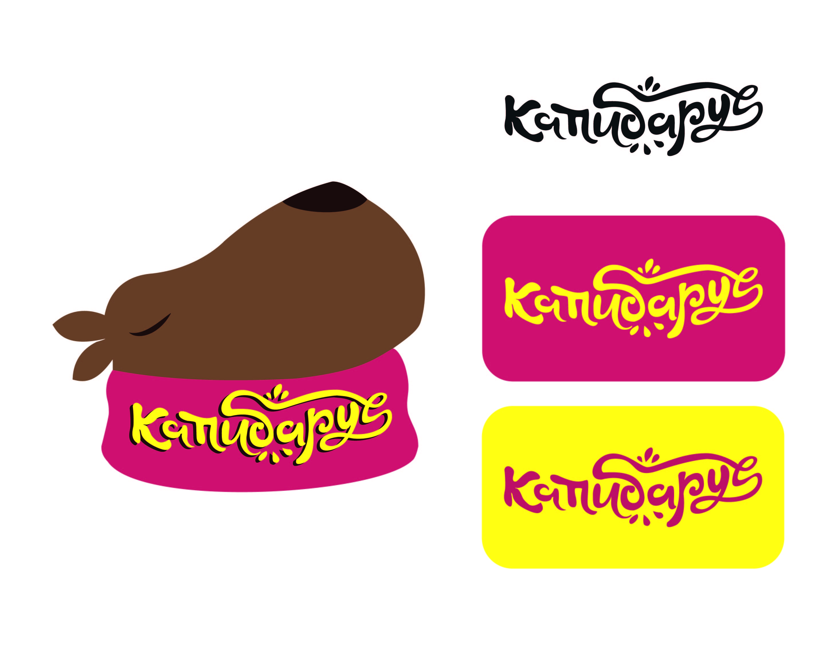 Детское кафе "Капибарус" — Изображение №7 — Брендинг, Иллюстрация на Dprofile