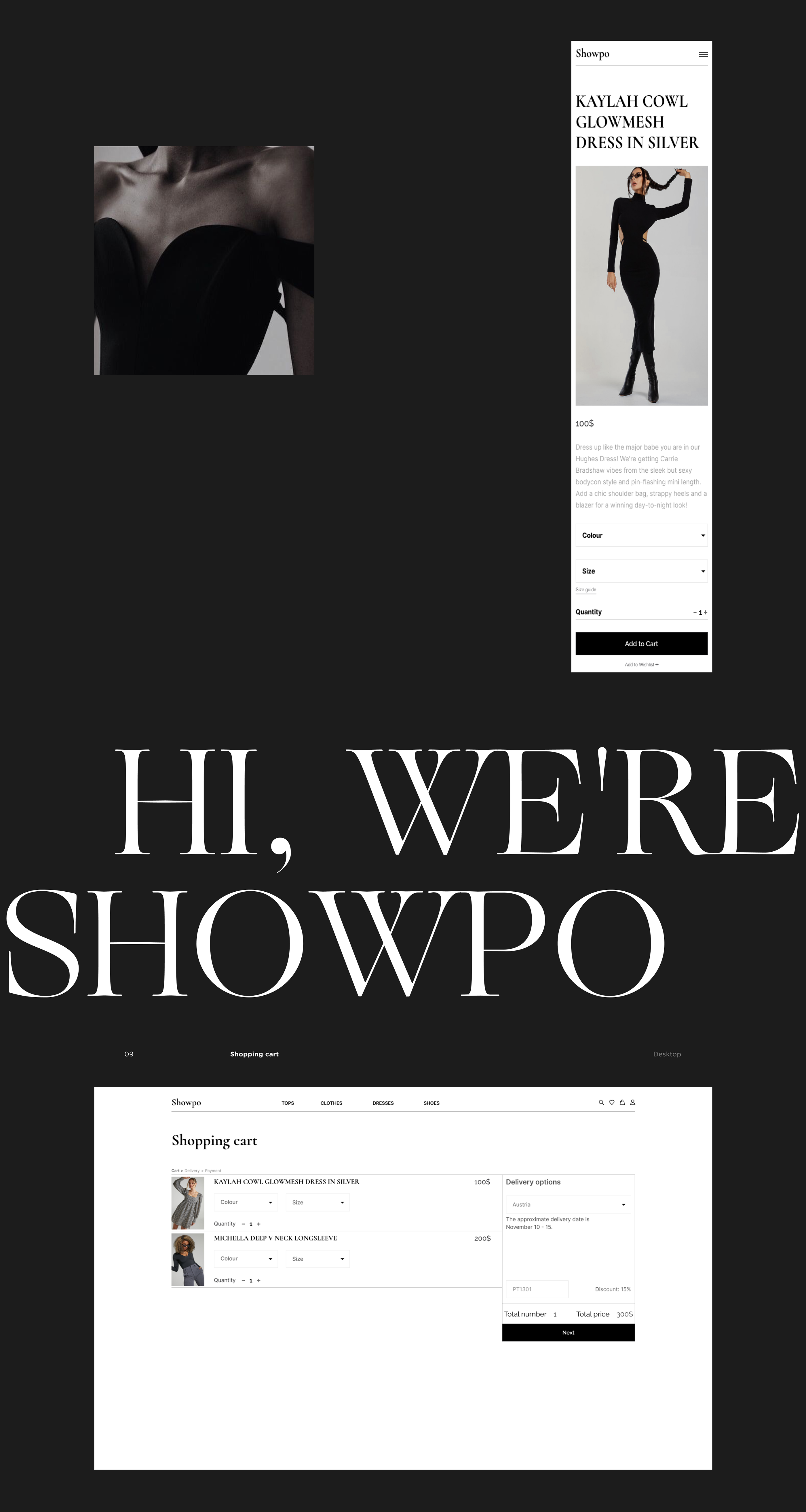 Showpo - Website. — Изображение №10 — Интерфейсы на Dprofile