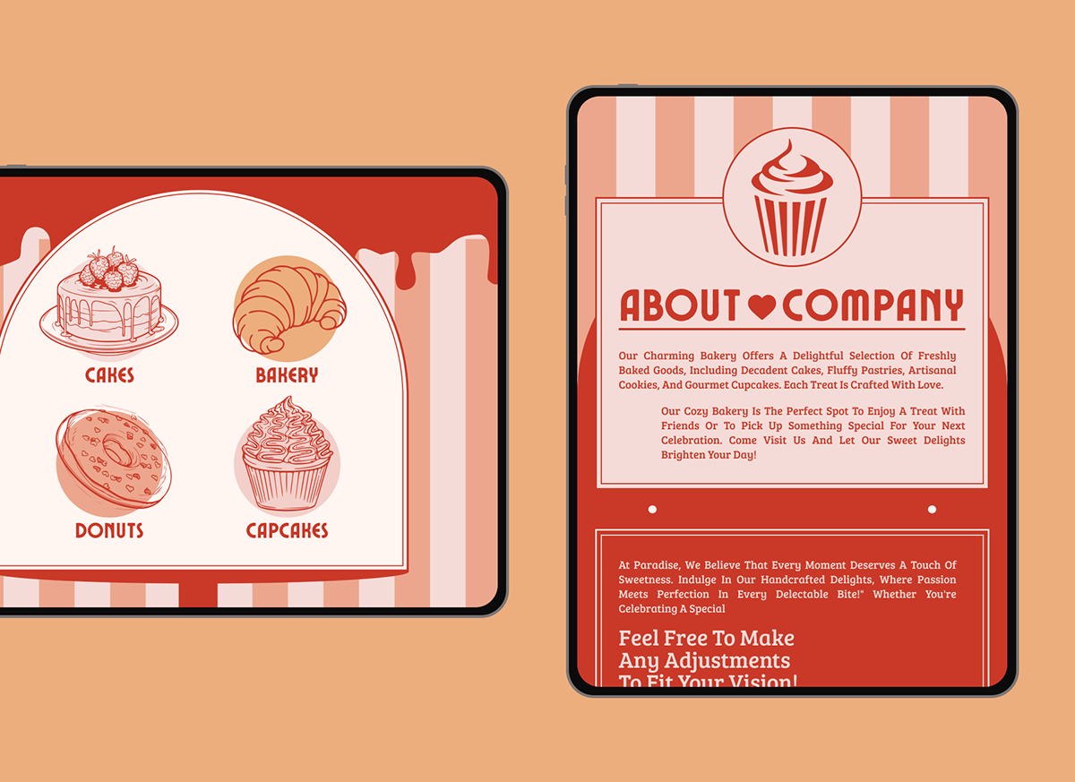 Sweet Paradise — Изображение №7 — Интерфейсы, Брендинг на Dprofile