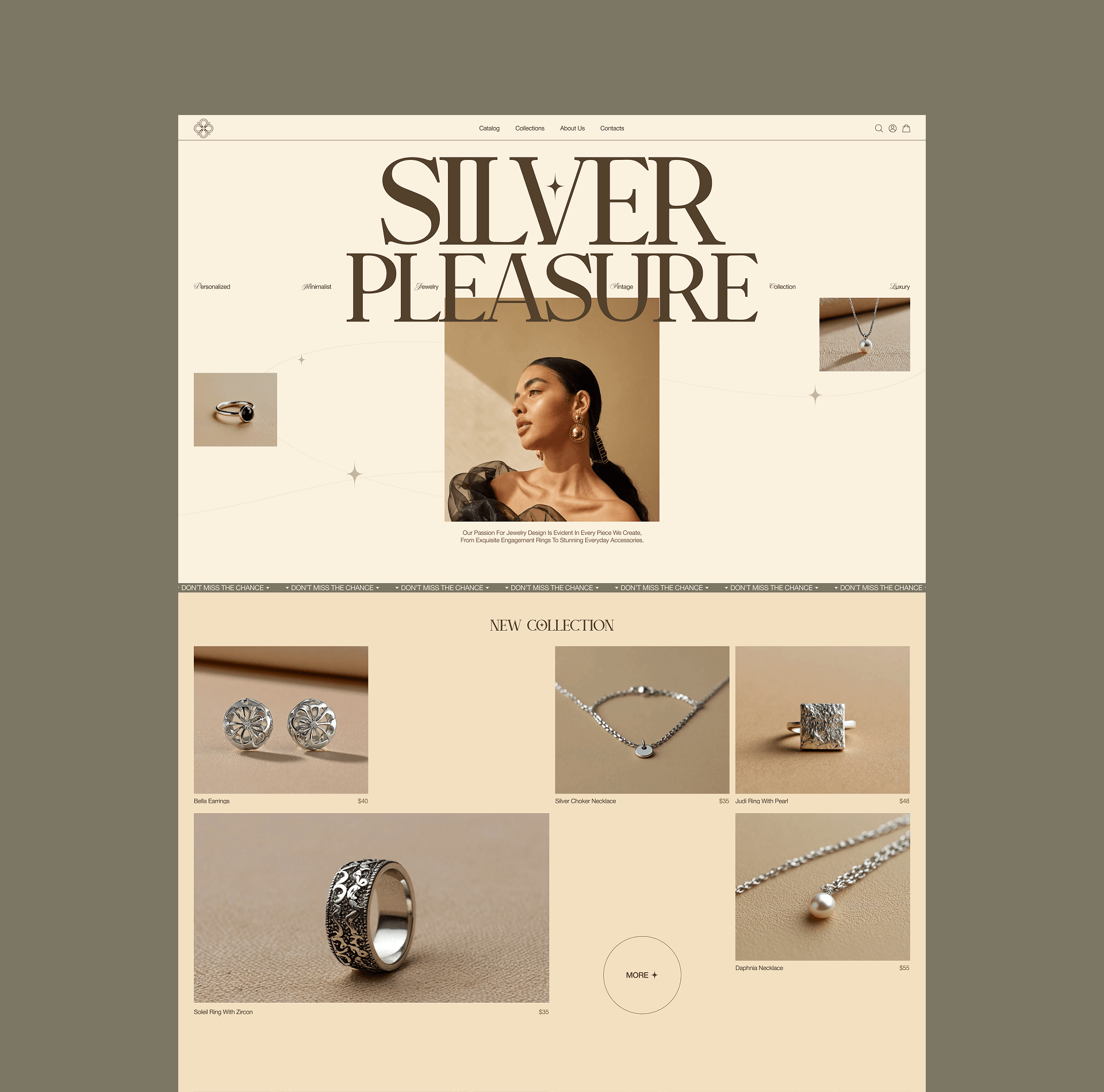 Silver Pleasure — Изображение №3 — Интерфейсы на Dprofile