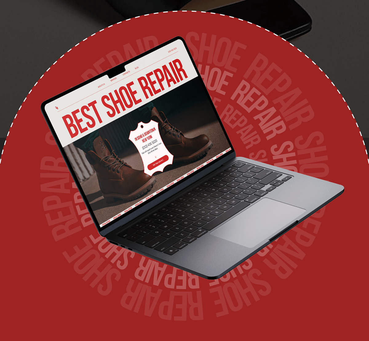 Best Shoe Repair — Изображение №8 — Интерфейсы на Dprofile