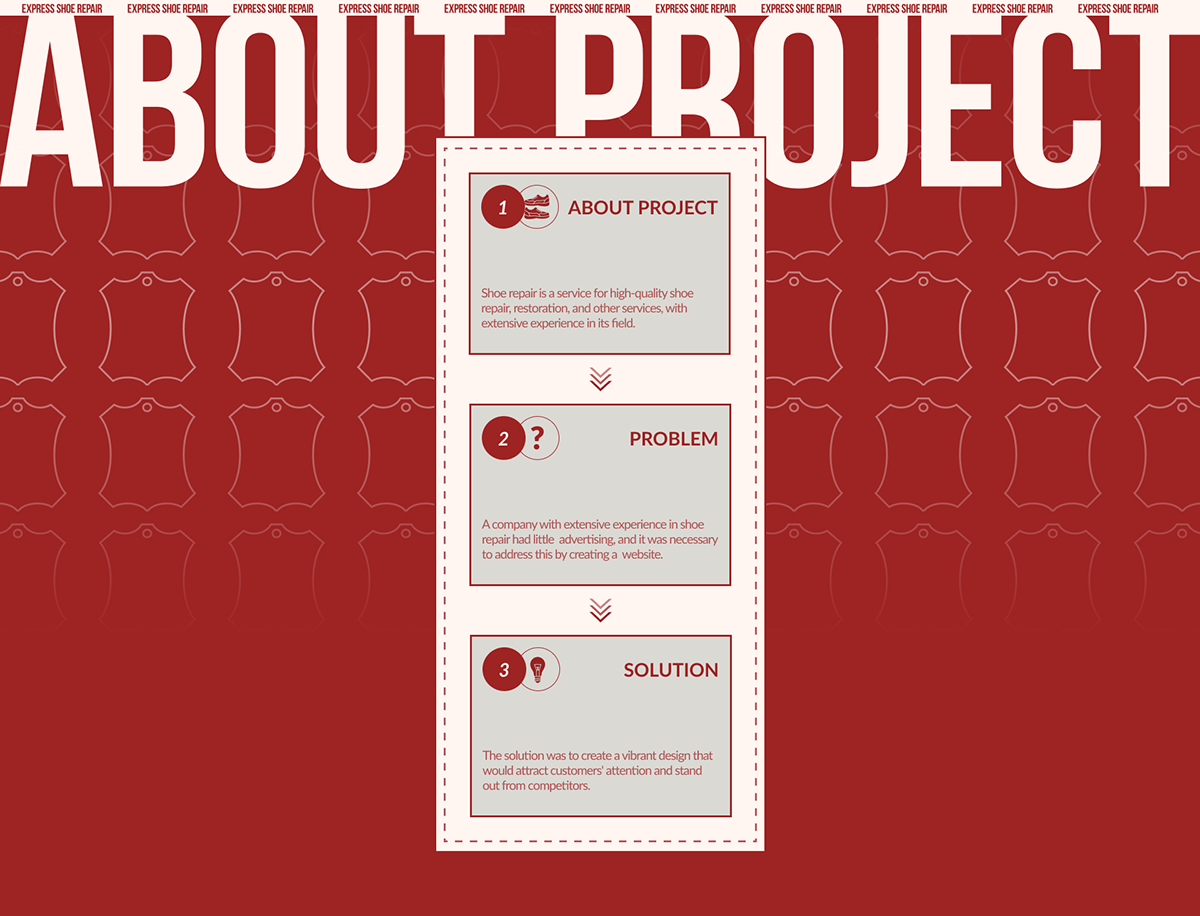 Best Shoe Repair — Изображение №5 — Интерфейсы на Dprofile