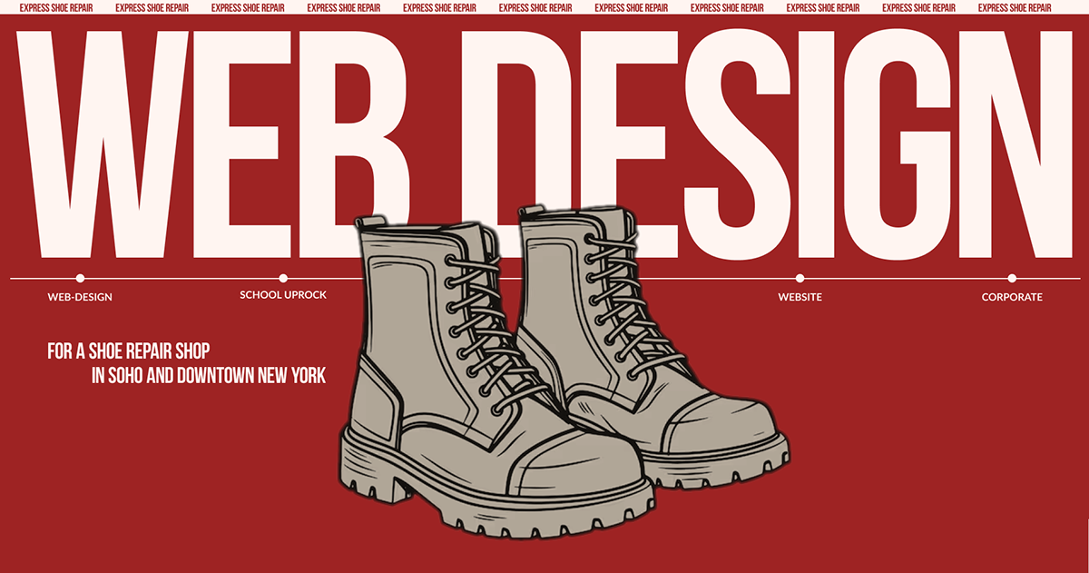 Best Shoe Repair — Изображение №1 — Интерфейсы на Dprofile