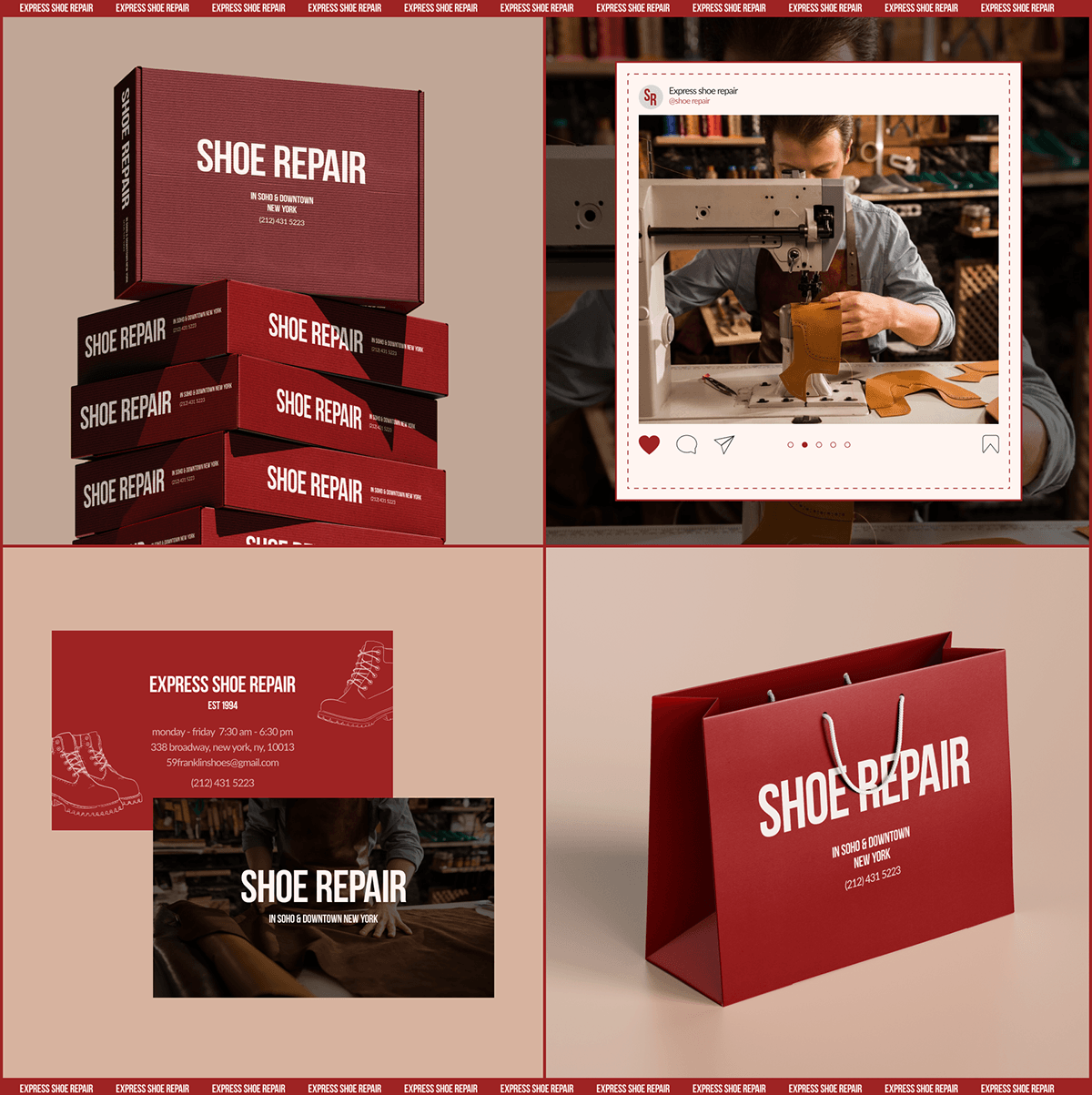 Best Shoe Repair — Изображение №10 — Интерфейсы на Dprofile