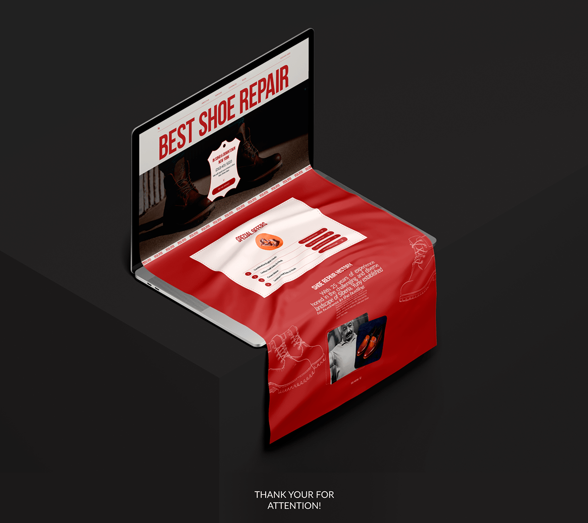 Best Shoe Repair — Изображение №14 — Интерфейсы на Dprofile