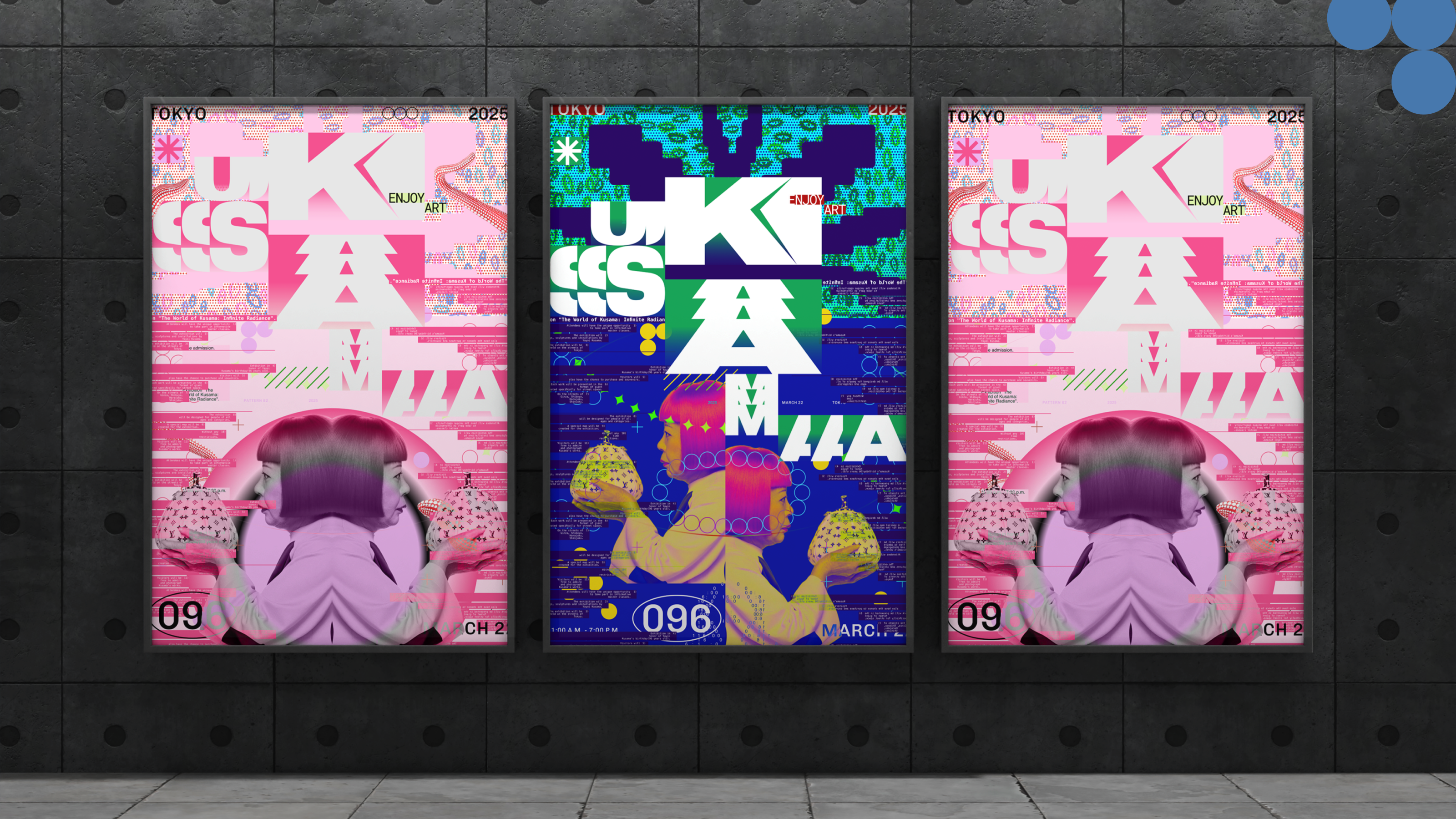POSTERS COLLECTION | KUSAMA, THE WEEKND — Изображение №5 — Графика на Dprofile