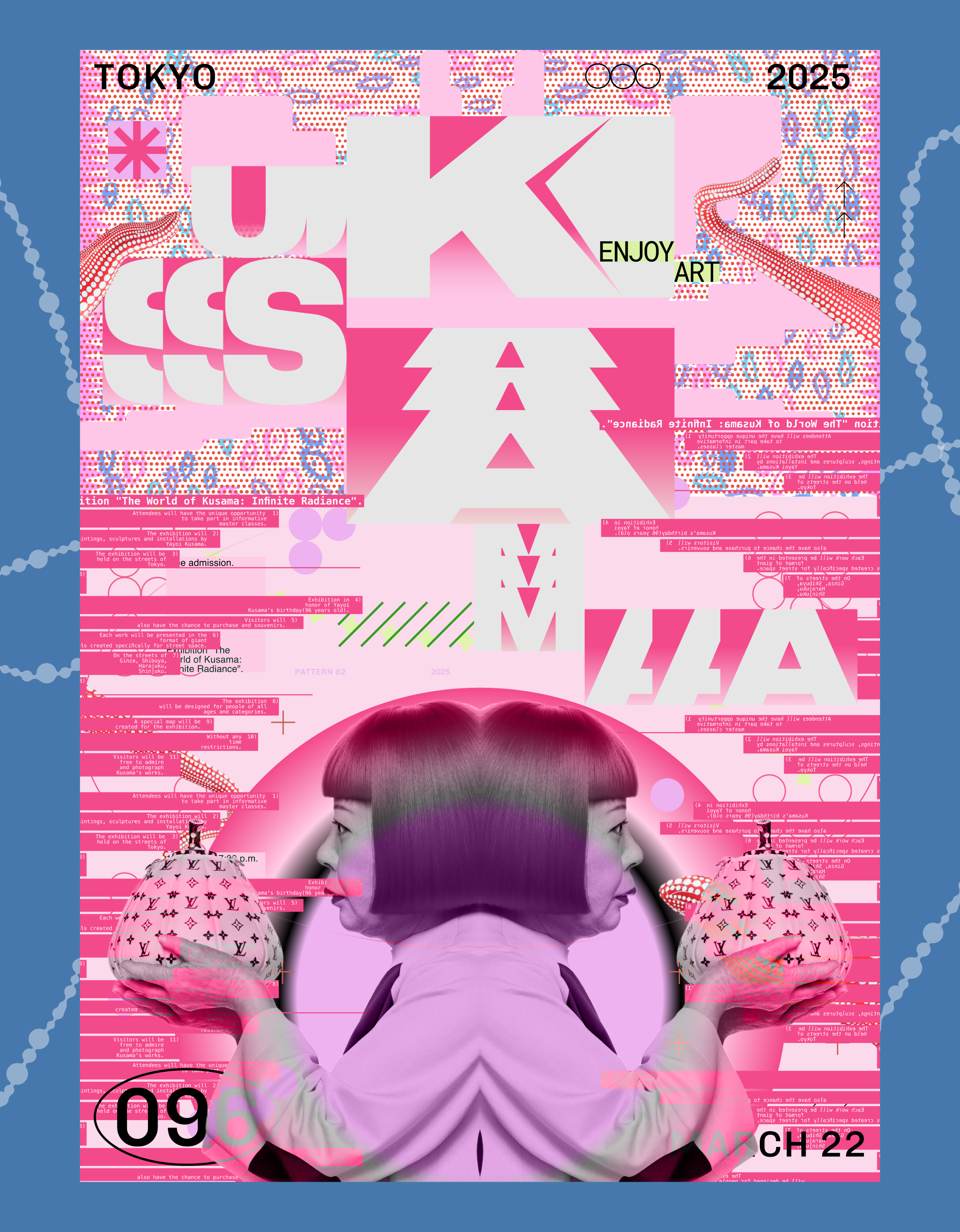POSTERS COLLECTION | KUSAMA, THE WEEKND — Изображение №4 — Графика на Dprofile