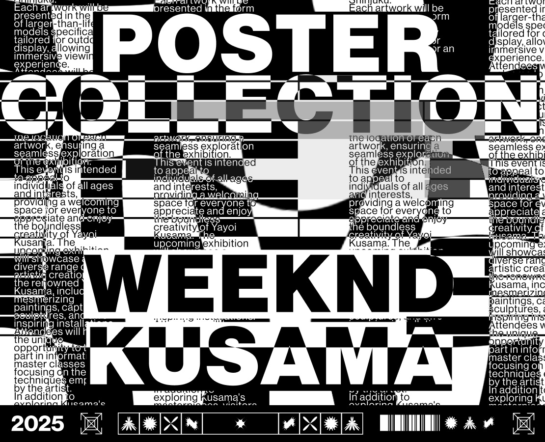 POSTERS COLLECTION | KUSAMA, THE WEEKND на Dprofile