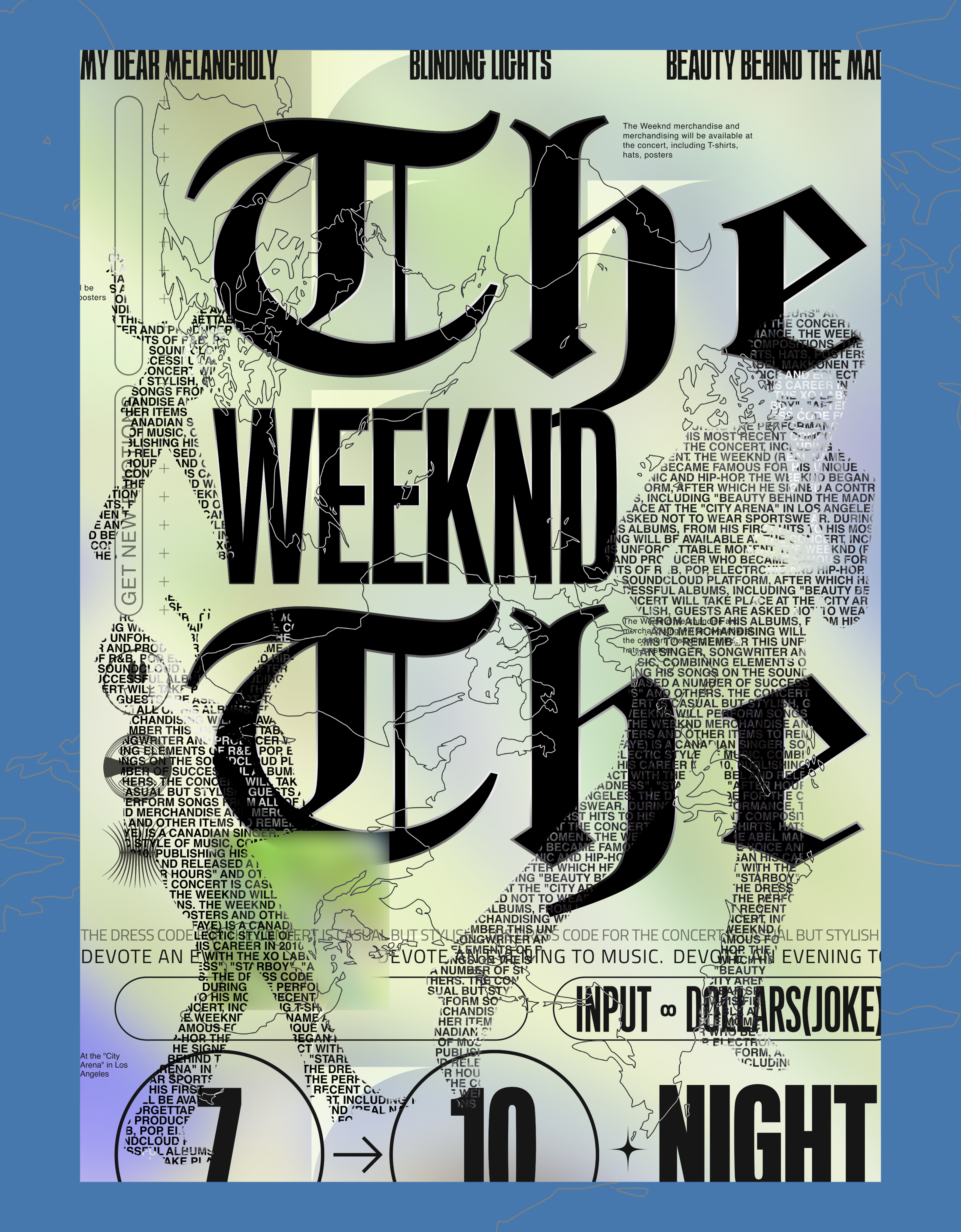 POSTERS COLLECTION | KUSAMA, THE WEEKND — Изображение №8 — Графика на Dprofile