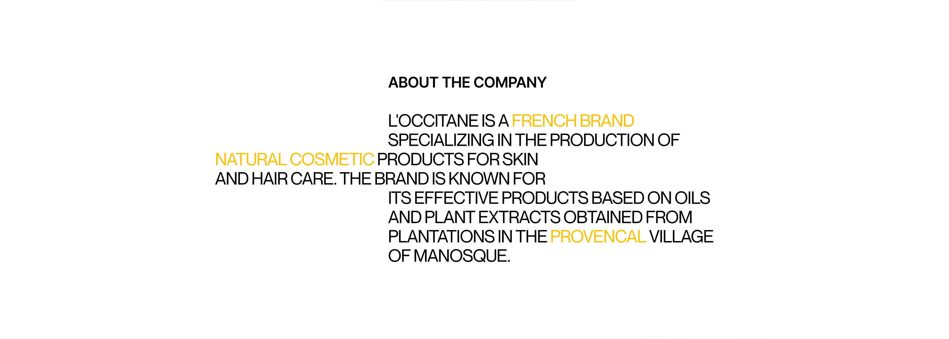 L'Occitane | Редизайн | Корпоративный сайт — Изображение №2 — Интерфейсы на Dprofile