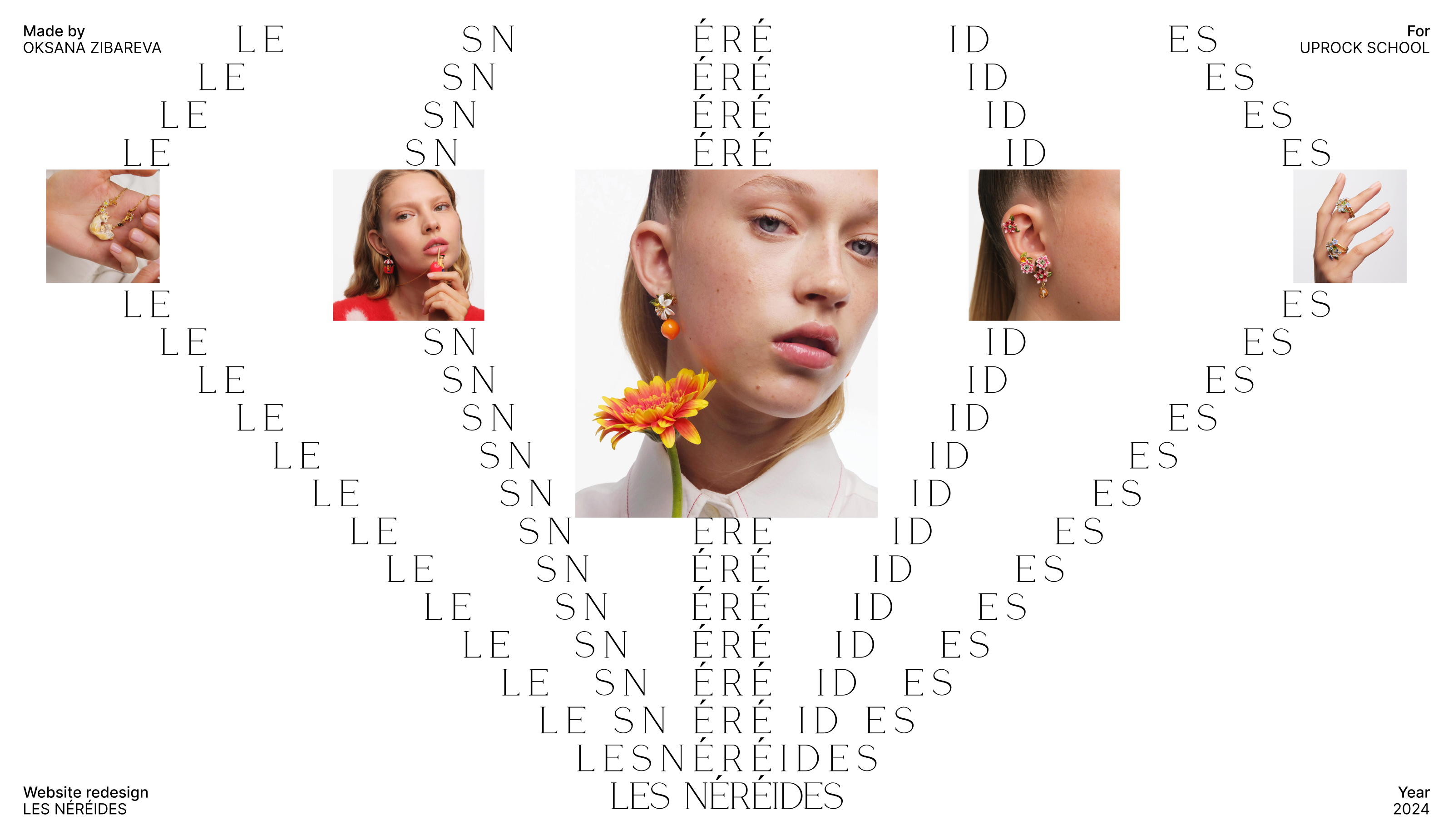 Les Néréides | Редизайн сайта — Изображение №1 — Интерфейсы на Dprofile