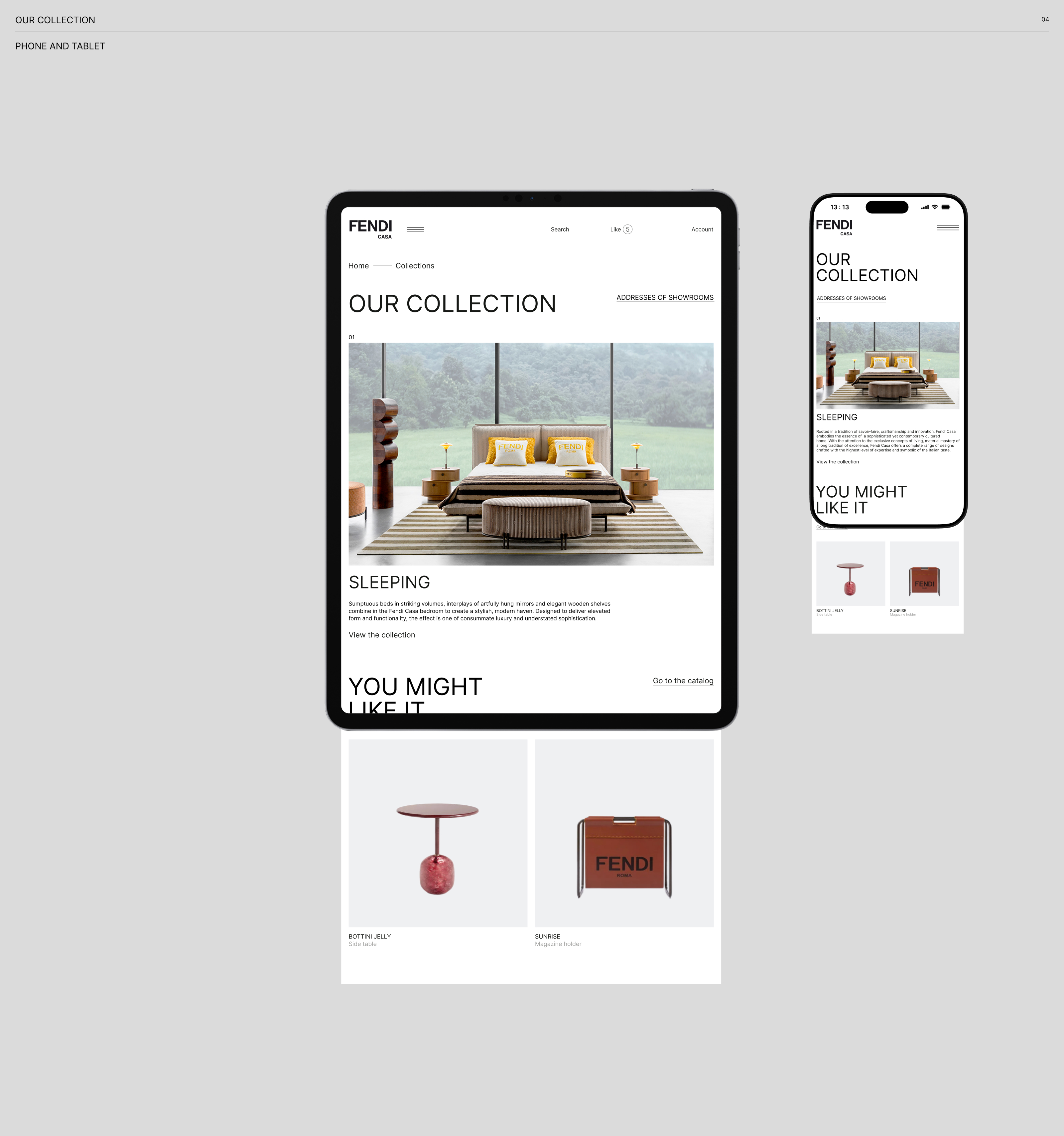 Редизайн | Онлайн-магазин мебели | Fendi Casa — Изображение №14 — Интерфейсы на Dprofile