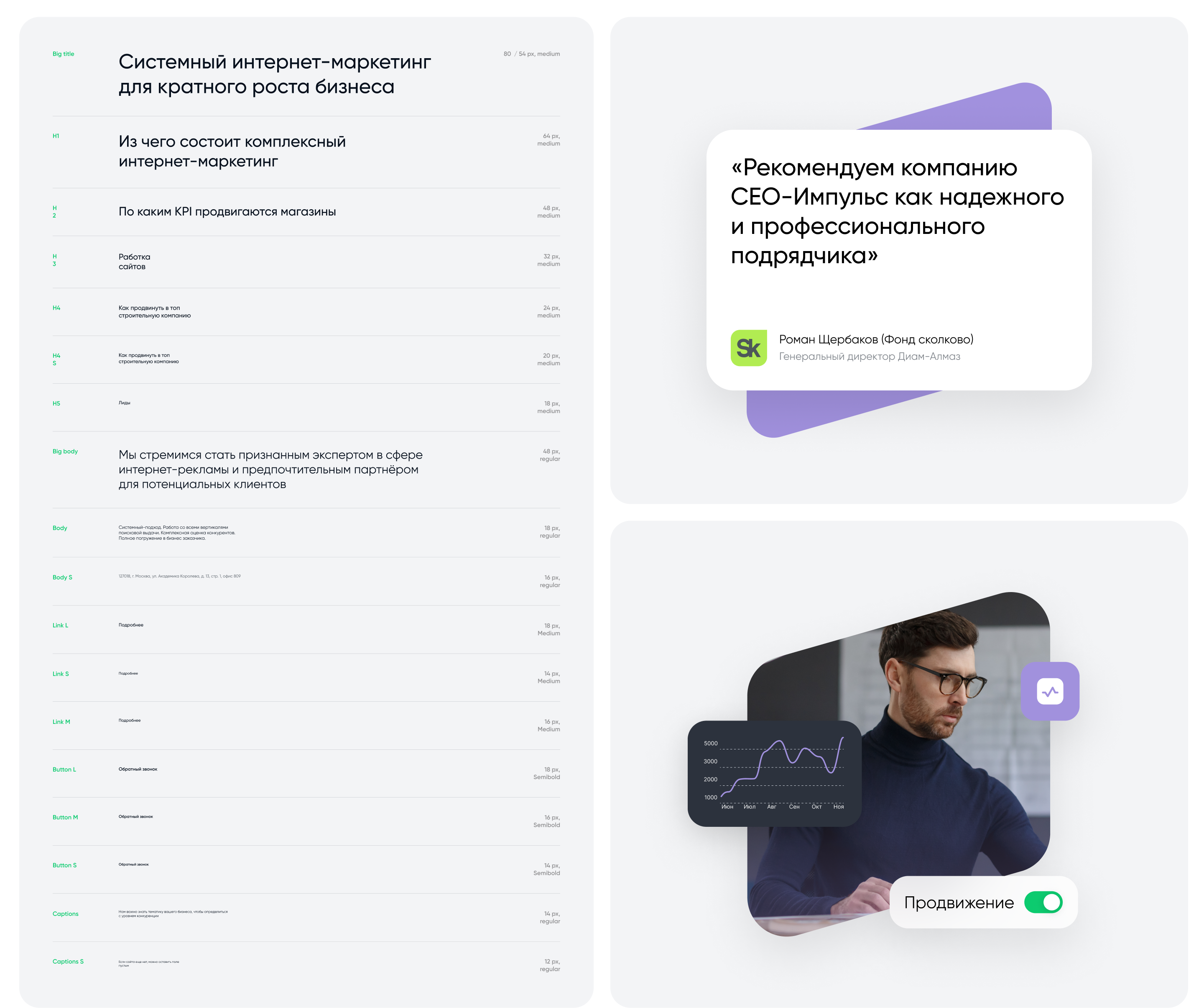 SEO-Impulse | Redesign — Изображение №3 — Интерфейсы на Dprofile