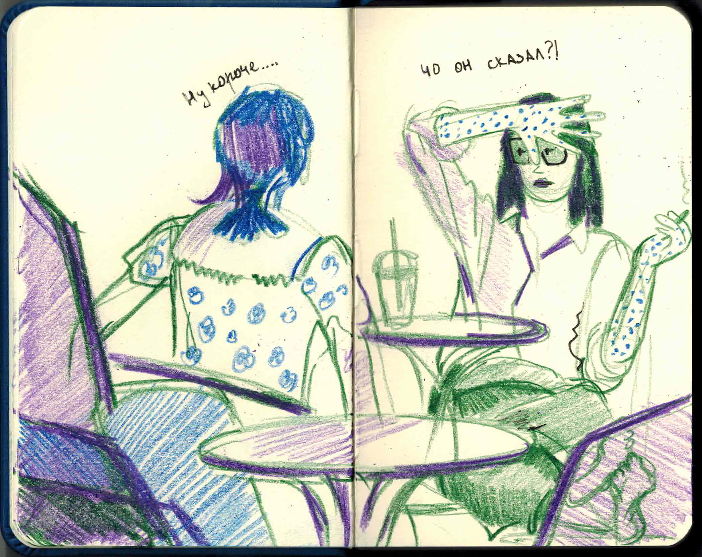 Скетчбук март 24 — Изображение №6 — Иллюстрация на Dprofile