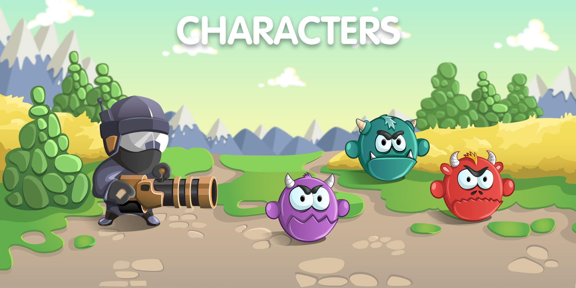 Геймарт к игре Aliens, get out! — Изображение №4 — Иллюстрация, Анимация на Dprofile