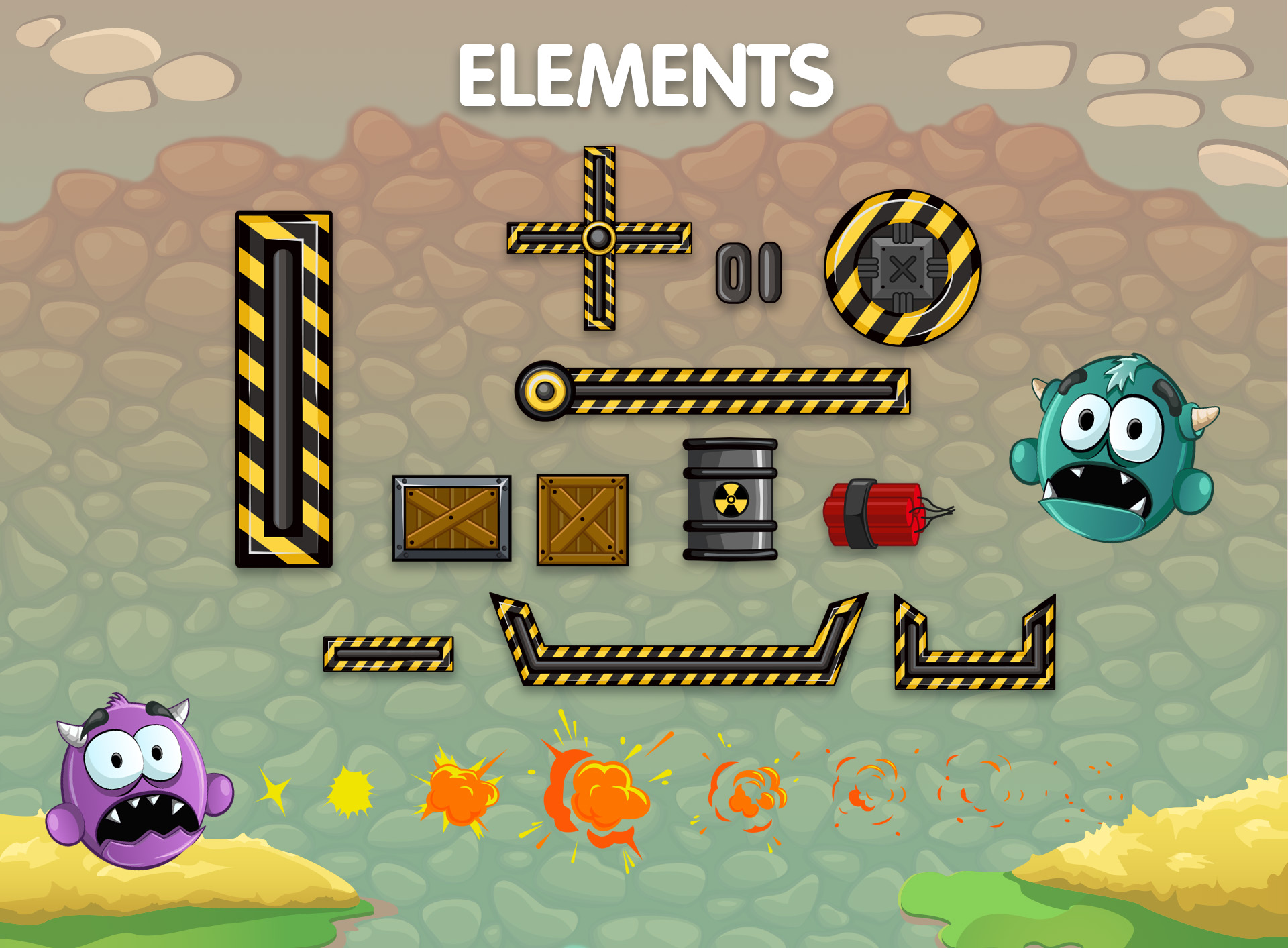 Геймарт к игре Aliens, get out! — Изображение №5 — Иллюстрация, Анимация на Dprofile