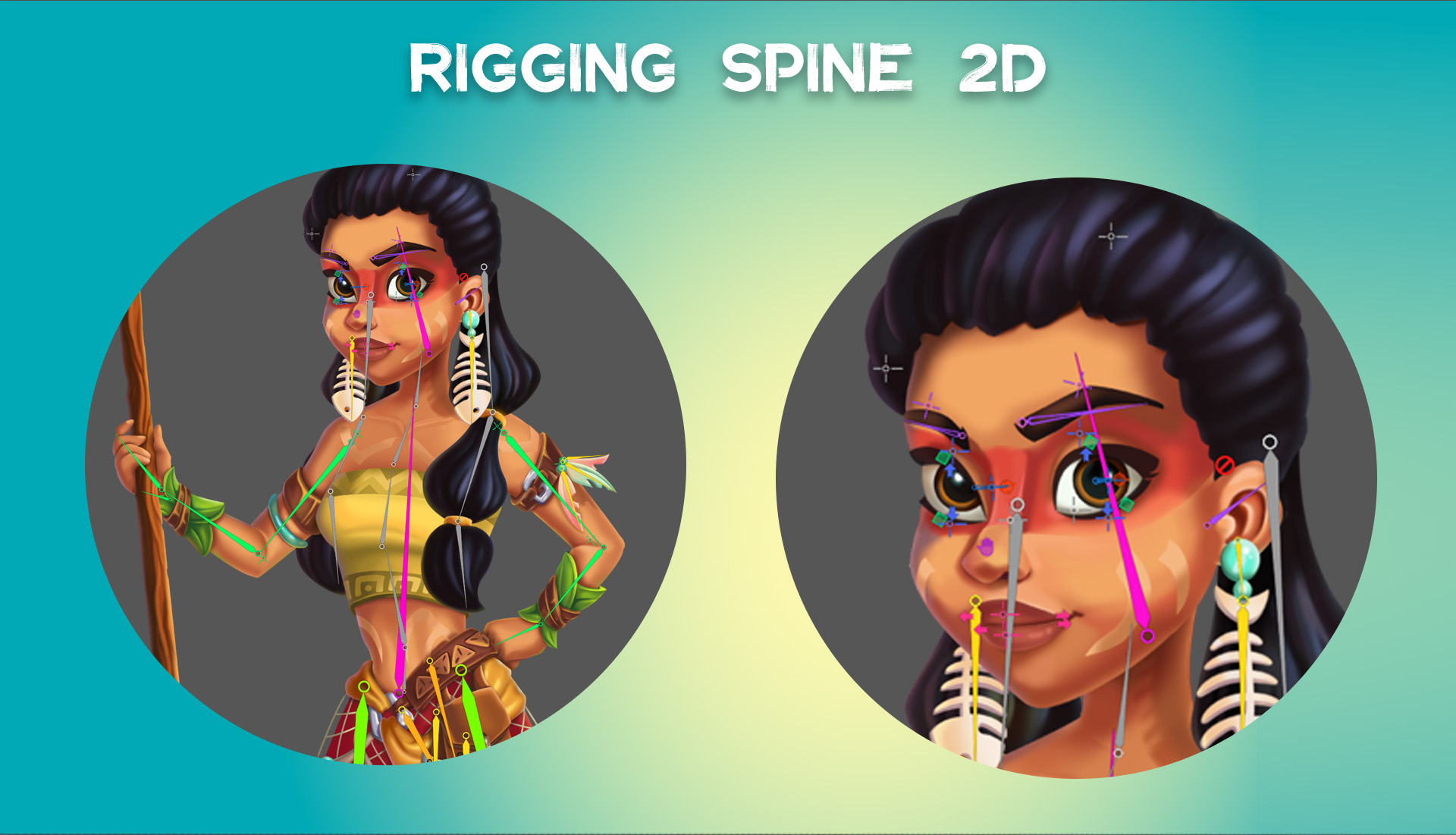 2d персонажи и риггинг для мобильной игры Fishing village — Изображение №3 — Иллюстрация на Dprofile