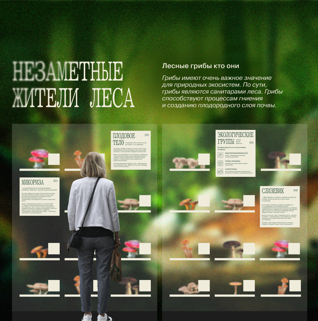 Айдентика для выставки «Грибы неизвестные» — Изображение №6 — Брендинг на Dprofile