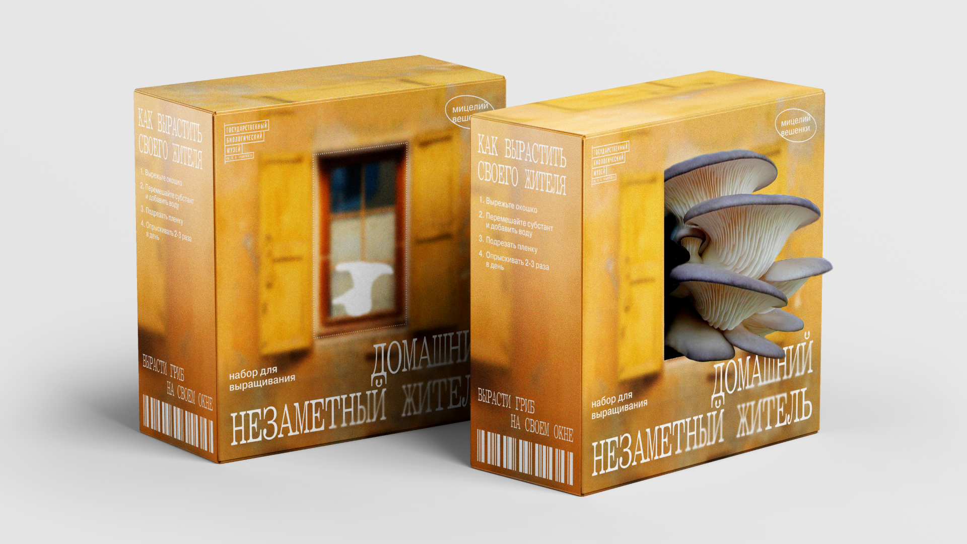 Айдентика для выставки «Грибы неизвестные» — Изображение №14 — Брендинг на Dprofile