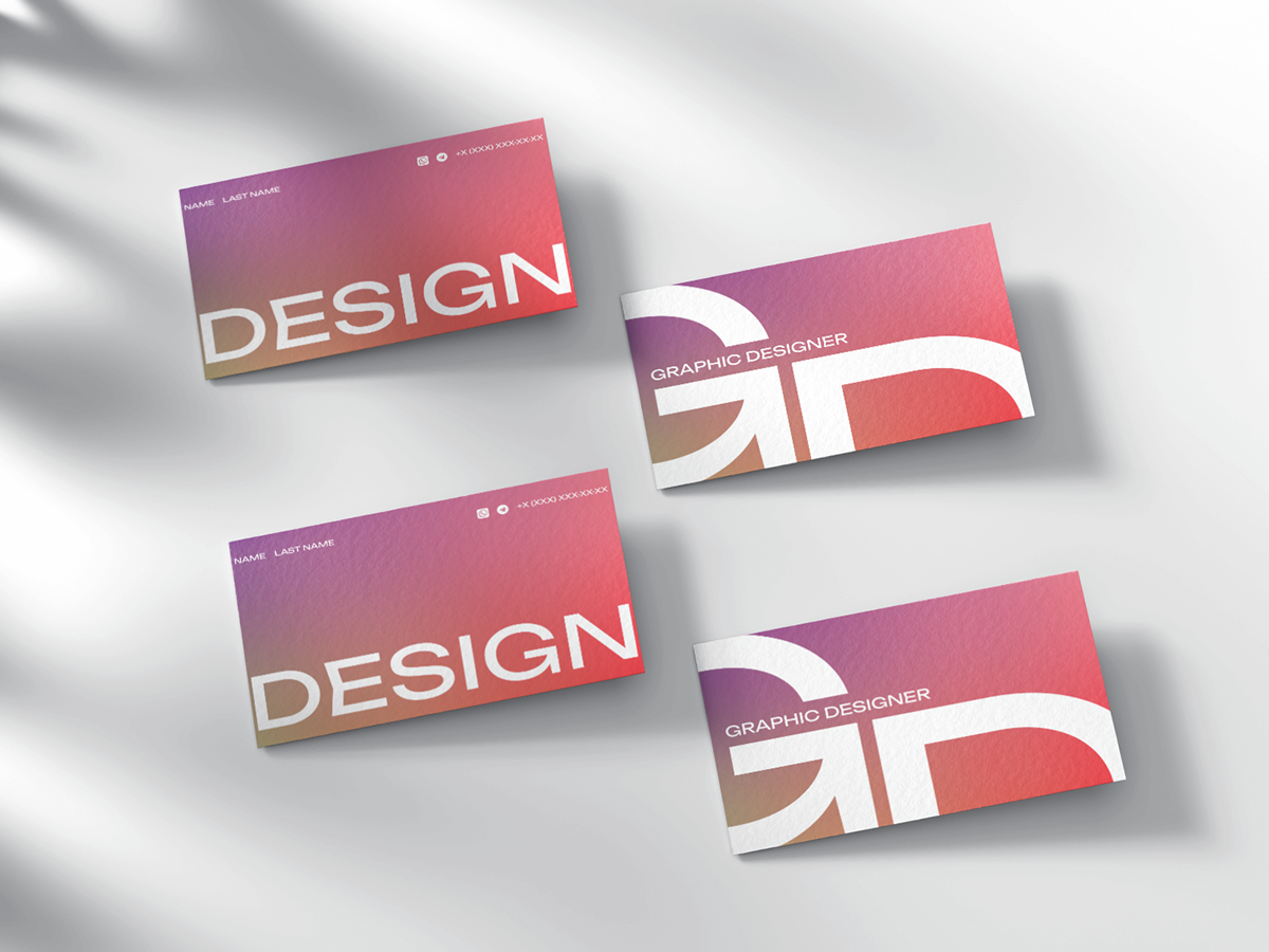 Design for bussines card | Дизайн визитки — Изображение №3 — Брендинг на Dprofile