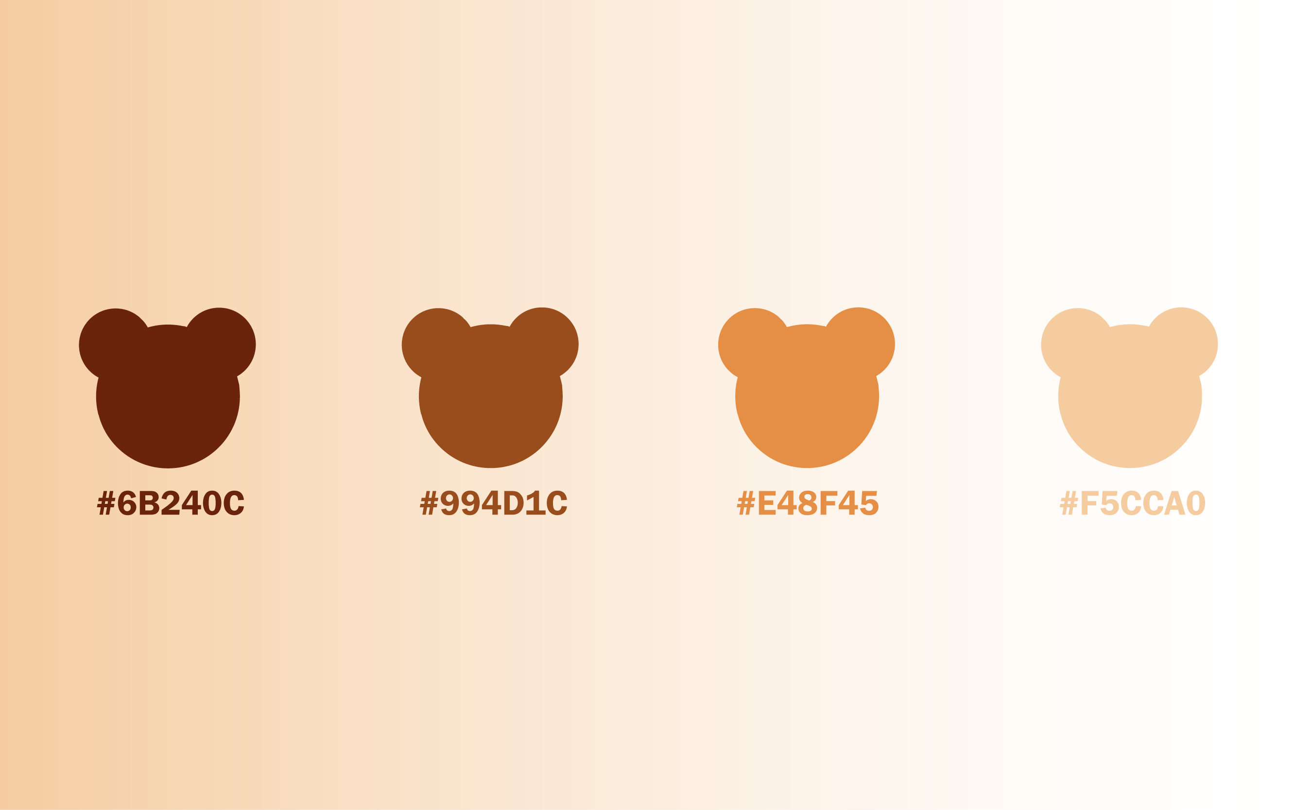 Логотип кафе Happy Bear Coffee — Изображение №4 — Брендинг на Dprofile