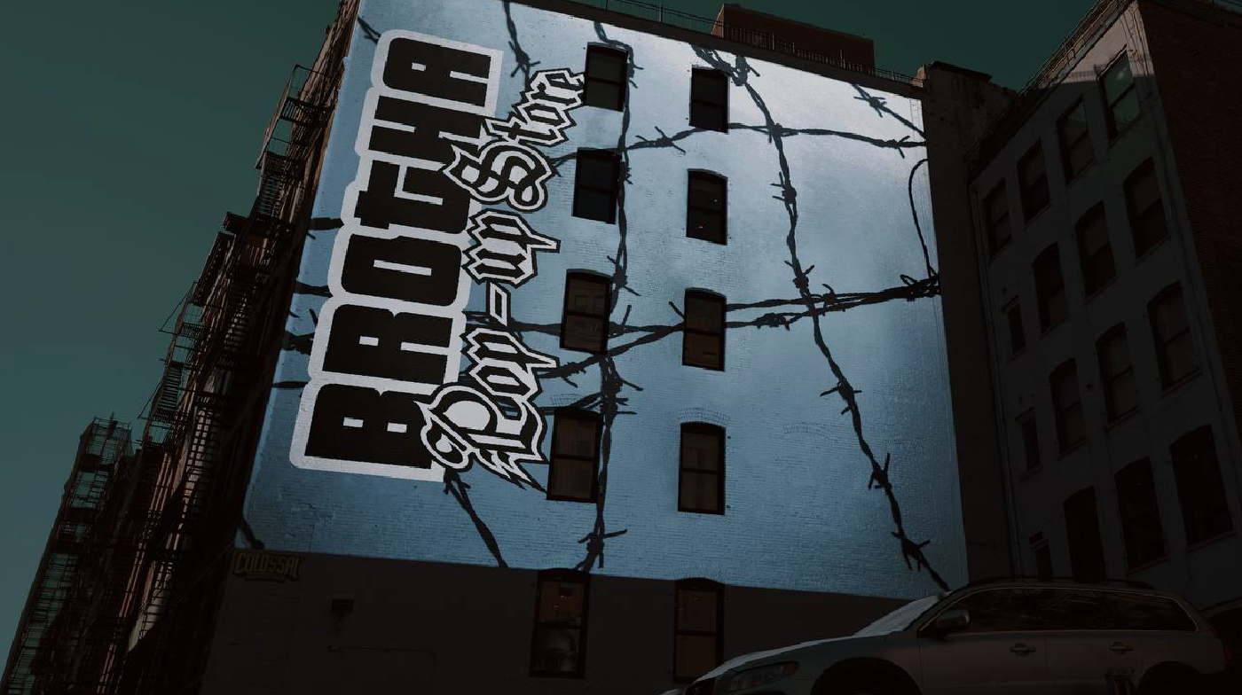 BRAND IDENTITY FOR BROTHA POP-UP STORE — Изображение №4 — Брендинг на Dprofile