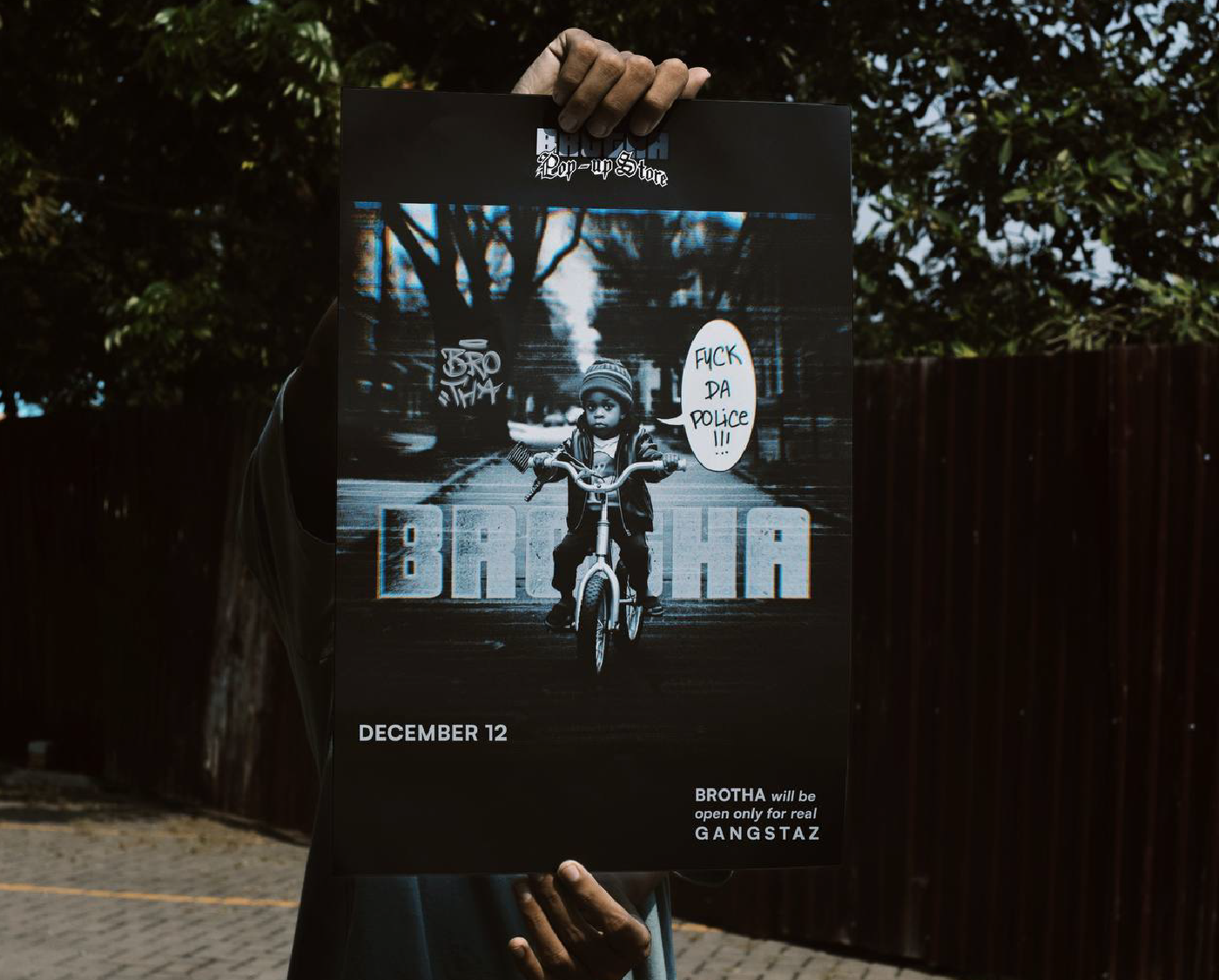 BRAND IDENTITY FOR BROTHA POP-UP STORE — Изображение №17 — Брендинг на Dprofile