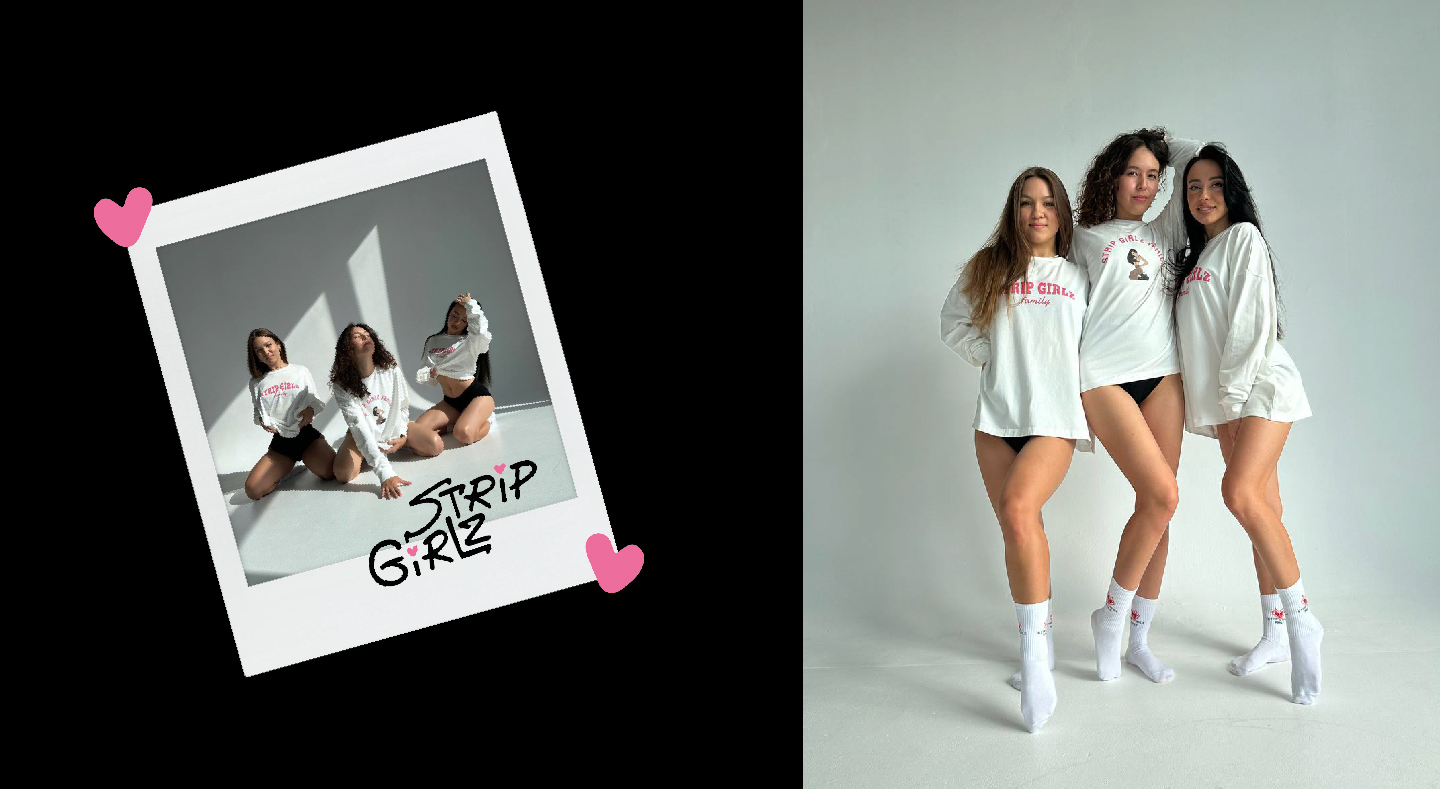 Фирменный стиль STRIP GIRLZ FAMILY — Изображение №3 — Брендинг на Dprofile