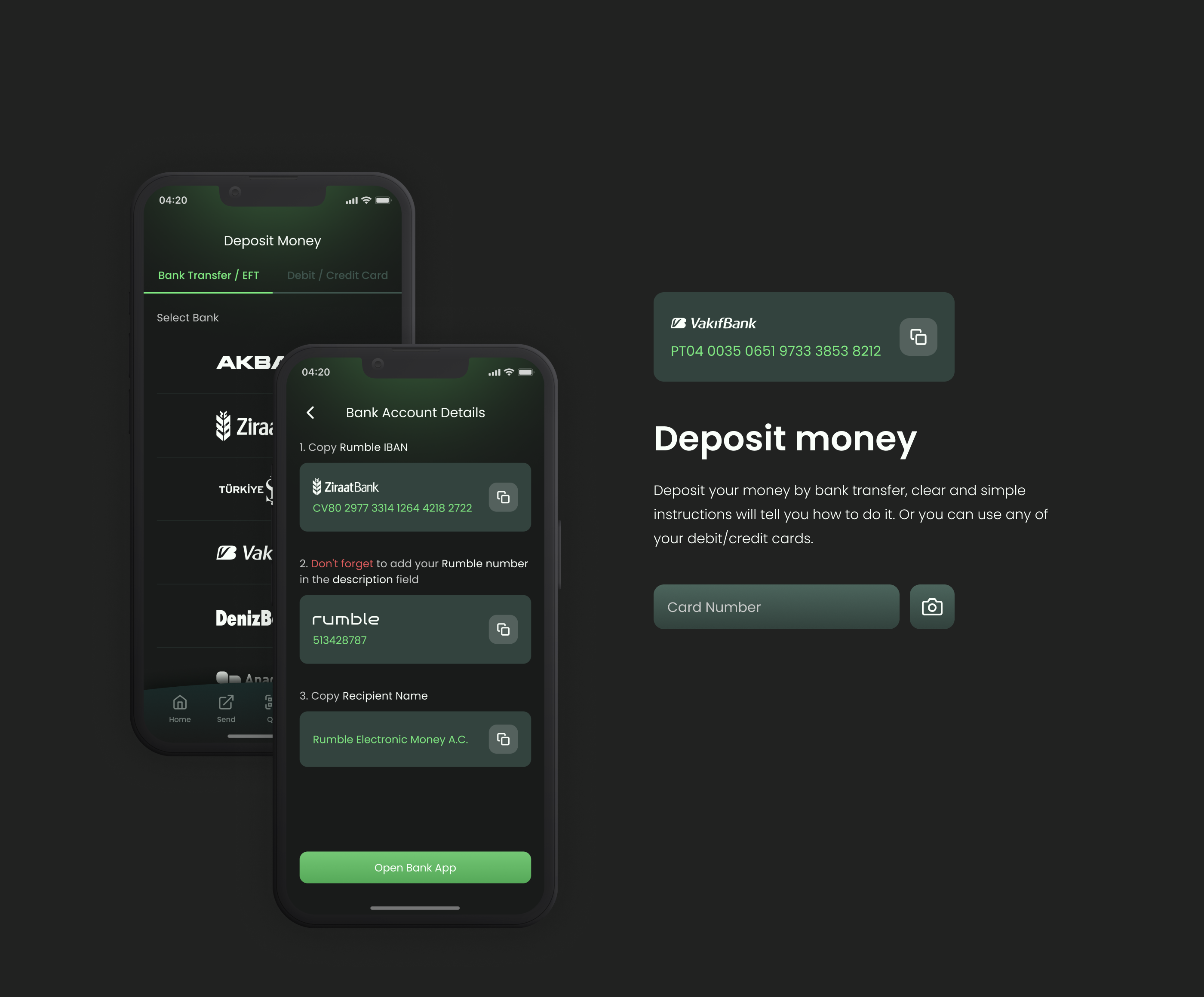 Rumble | Banking App — Изображение №20 — Интерфейсы на Dprofile
