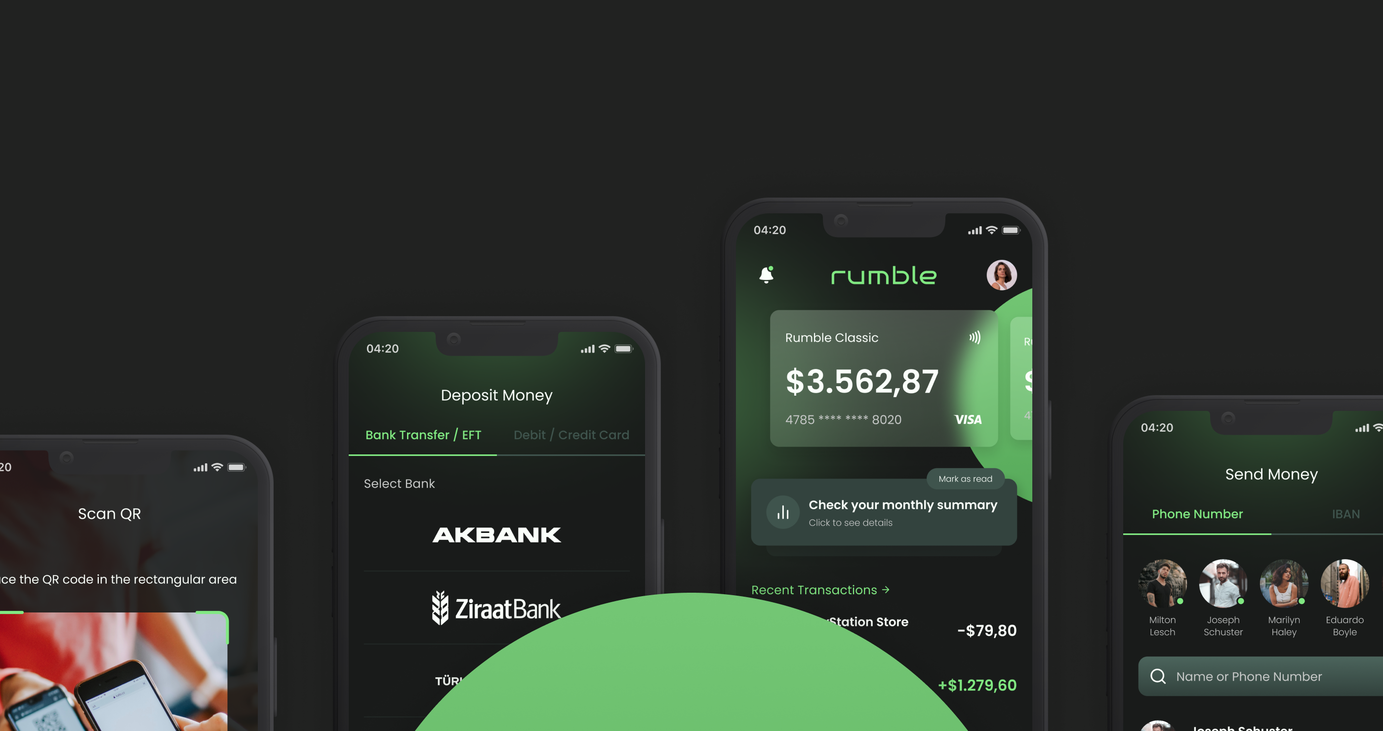 Rumble | Banking App — Изображение №23 — Интерфейсы на Dprofile