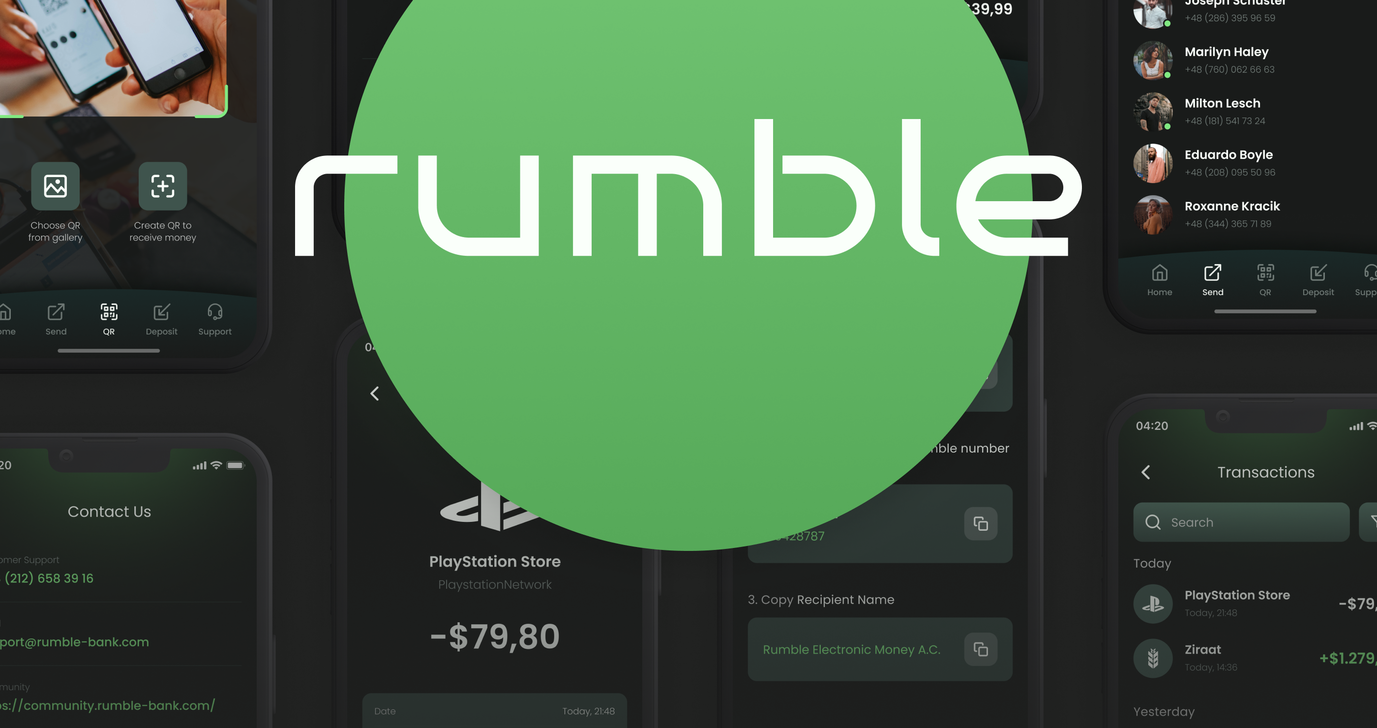 Rumble | Banking App — Изображение №24 — Интерфейсы на Dprofile