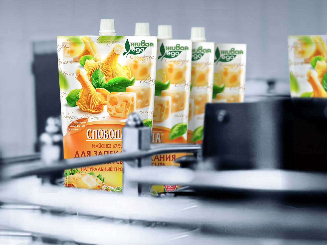 Майонез «Слобода для запекания» — Изображение №1 — Брендинг на Dprofile