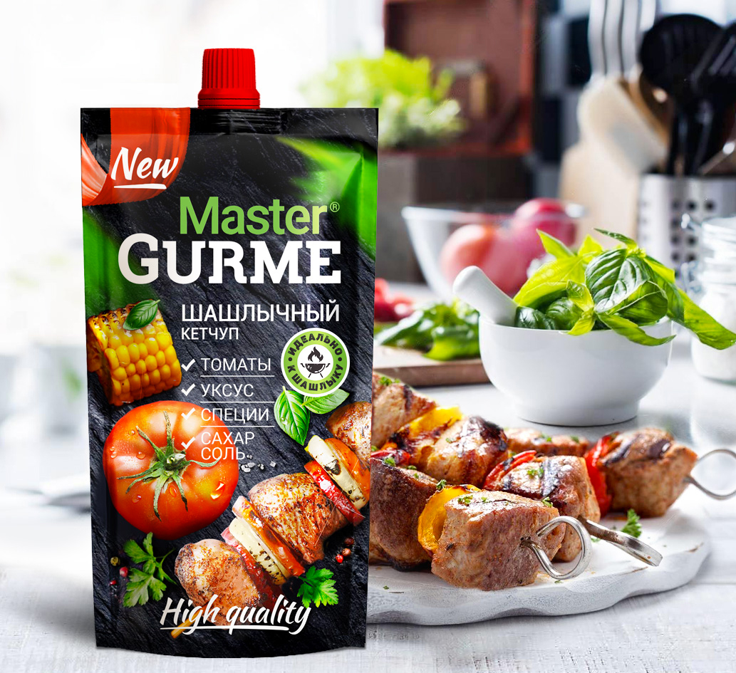 Разработка линейки кетчупов Master Gurme — Изображение №2 — Брендинг на Dprofile