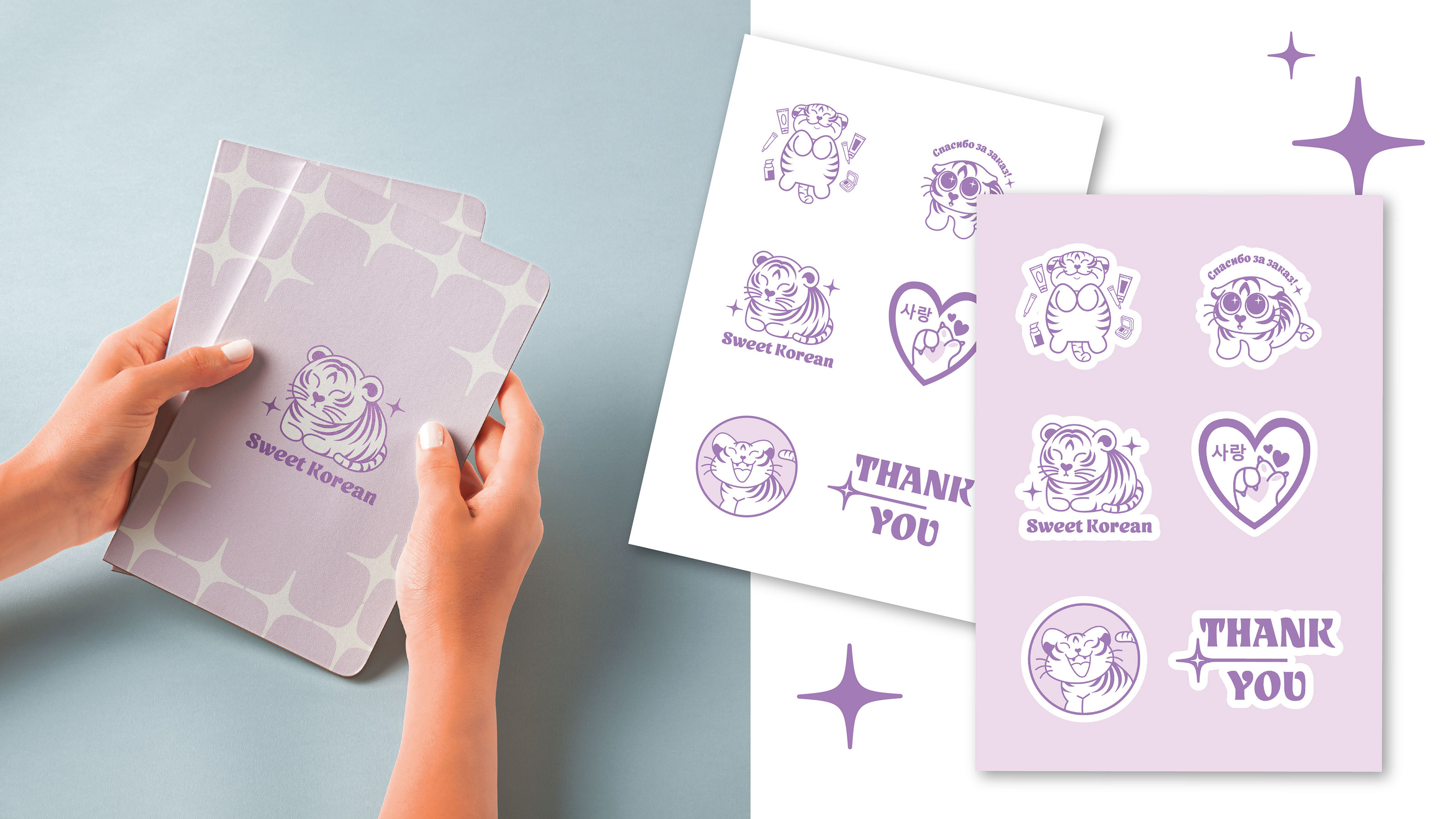 SWEET KOREAN | BRAND IDENTITY — Изображение №8 — Брендинг, Графика на Dprofile