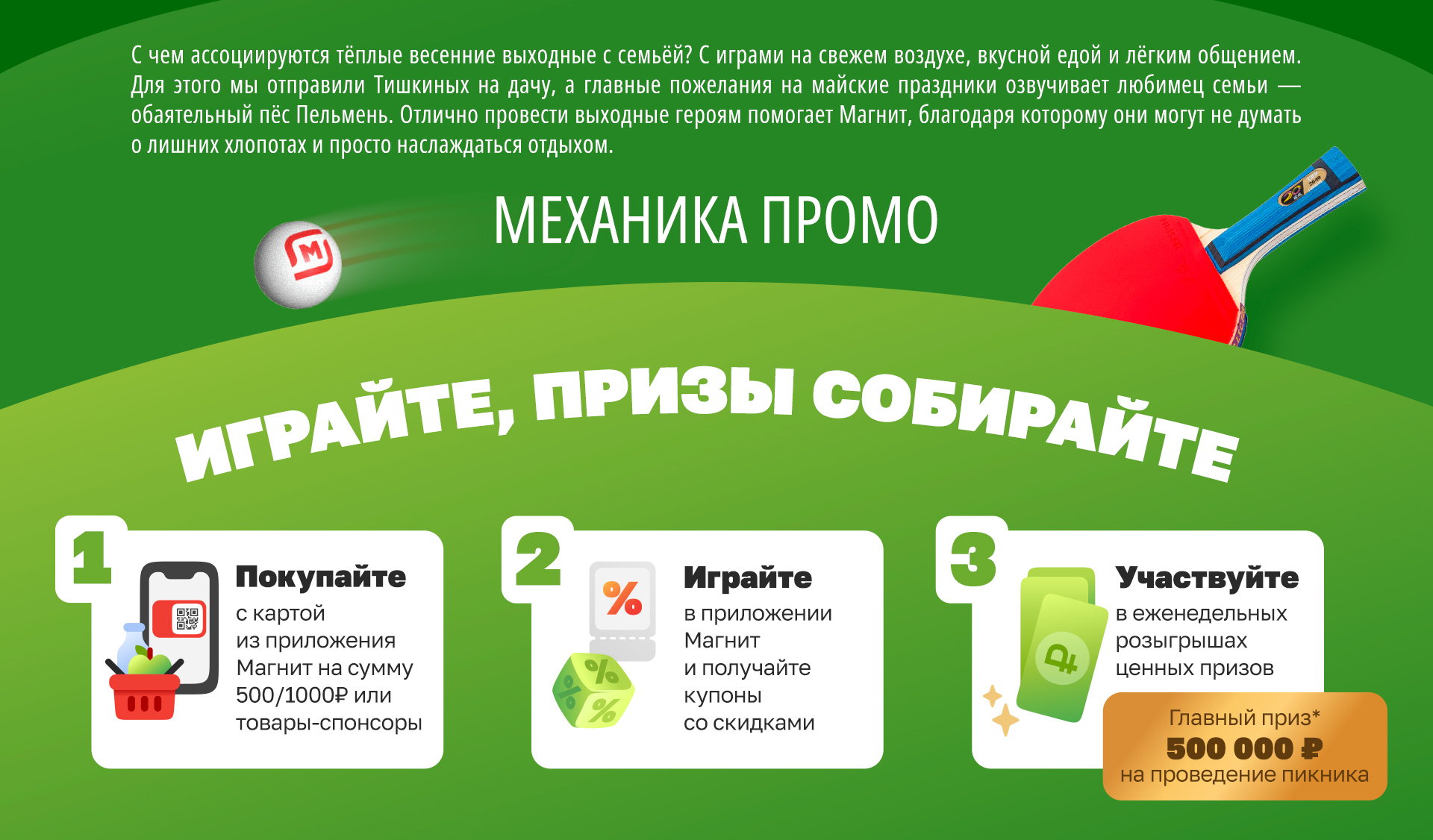 Магнит "Грилевые игры" — Изображение №4 — Маркетинг на Dprofile