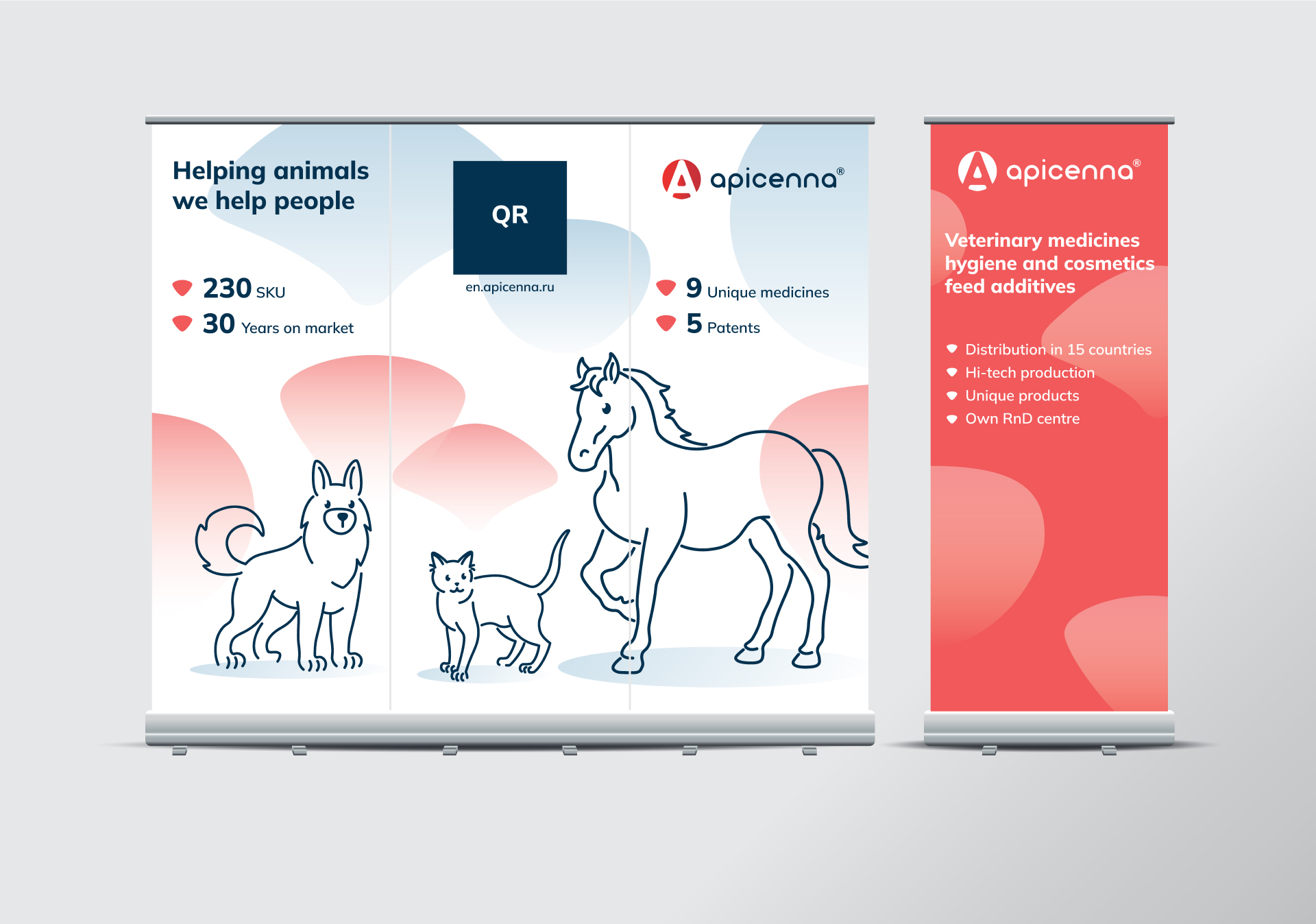 APICENNA — Изображение №8 — Брендинг, Анимация на Dprofile