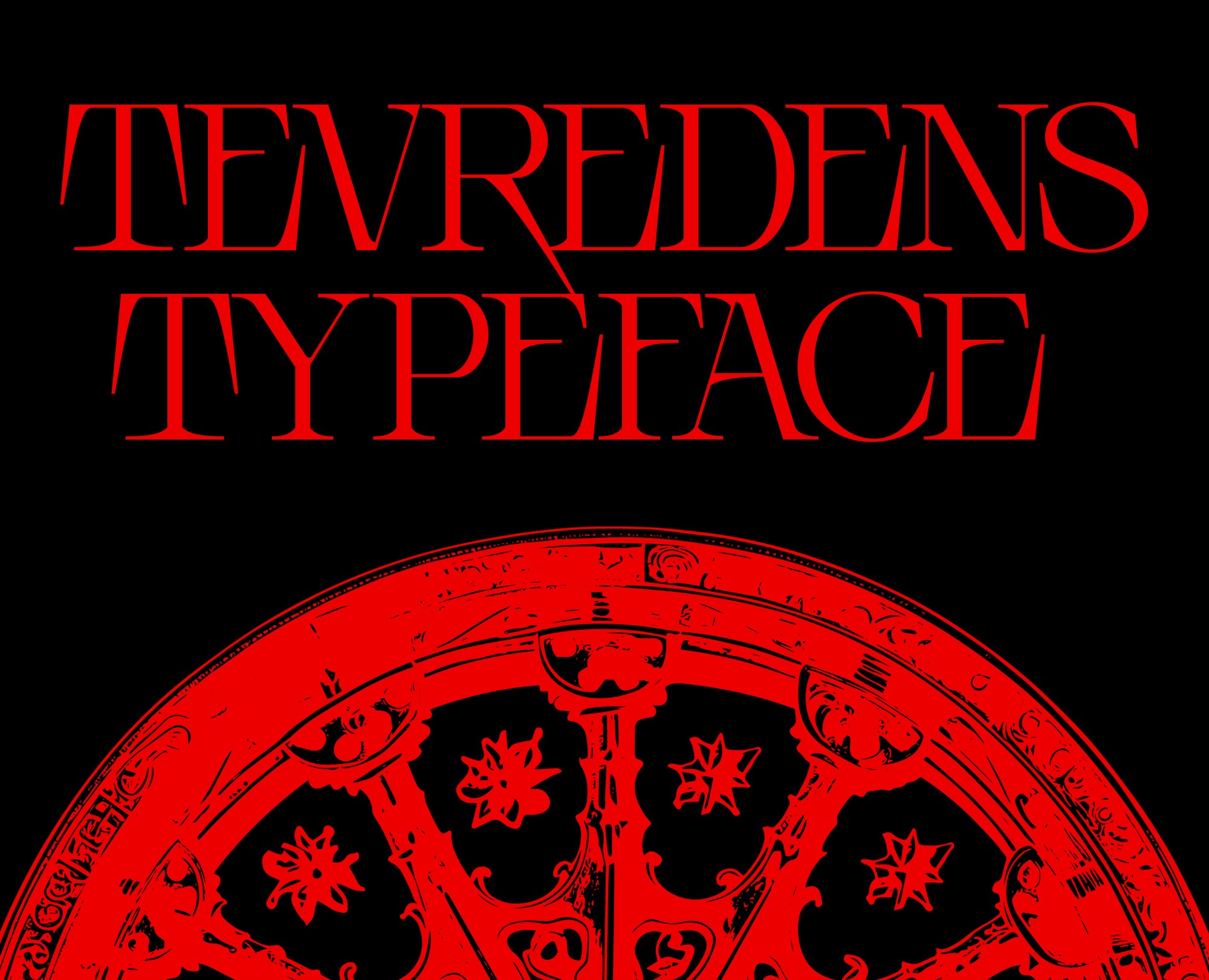 TEVREDENS TYPEFACE — Брендинг, Графика на Dprofile