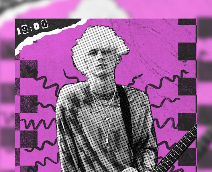 Machine Gun Kelly poster concept — Брендинг, Графика на Dprofile