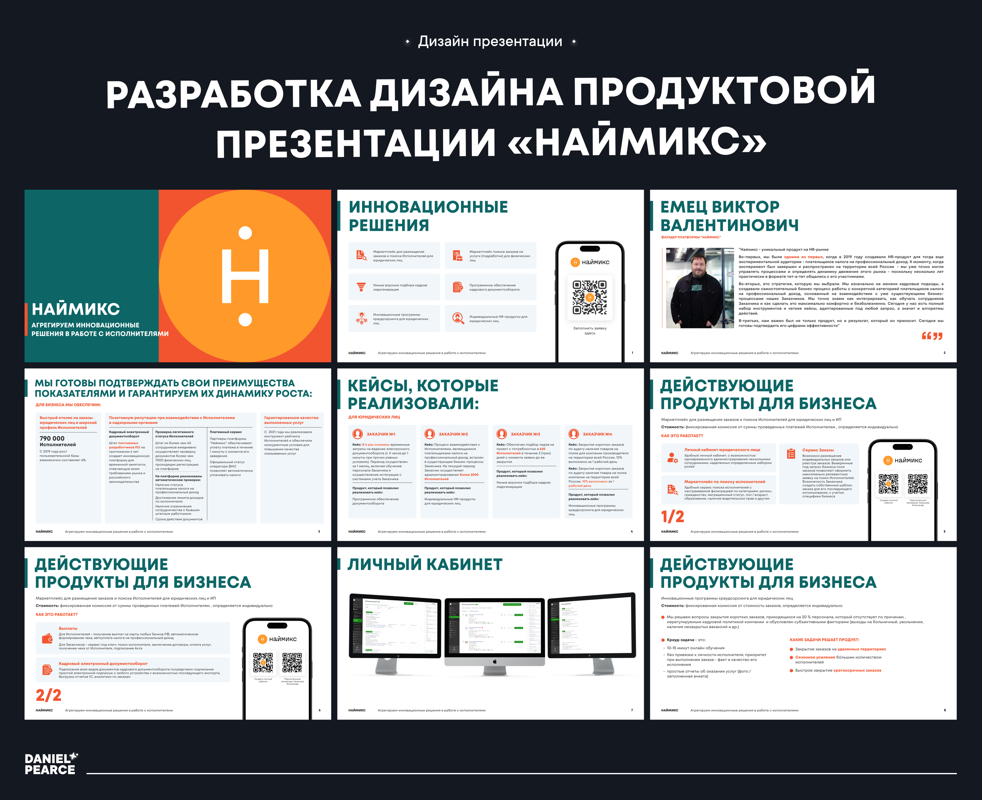 Разработка дизайна продуктовой презентации «Наймикс» — Изображение №1 — Графика, Маркетинг на Dprofile