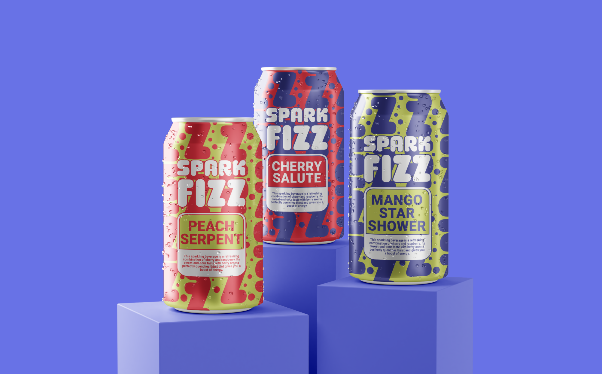 Spark Fizz — Изображение №6 — Брендинг на Dprofile