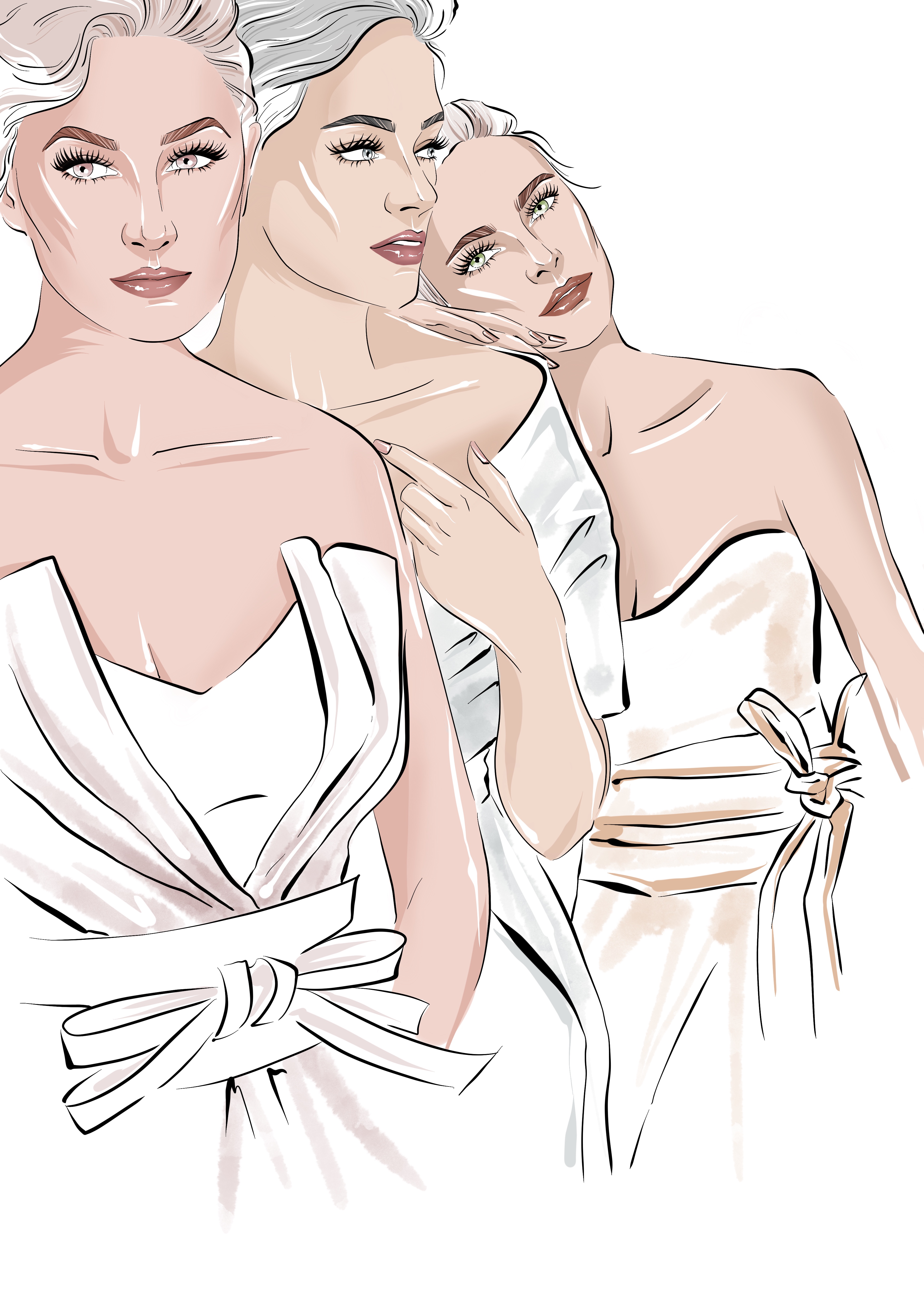 Fashion портреты — Изображение №3 — Иллюстрация, Графика на Dprofile