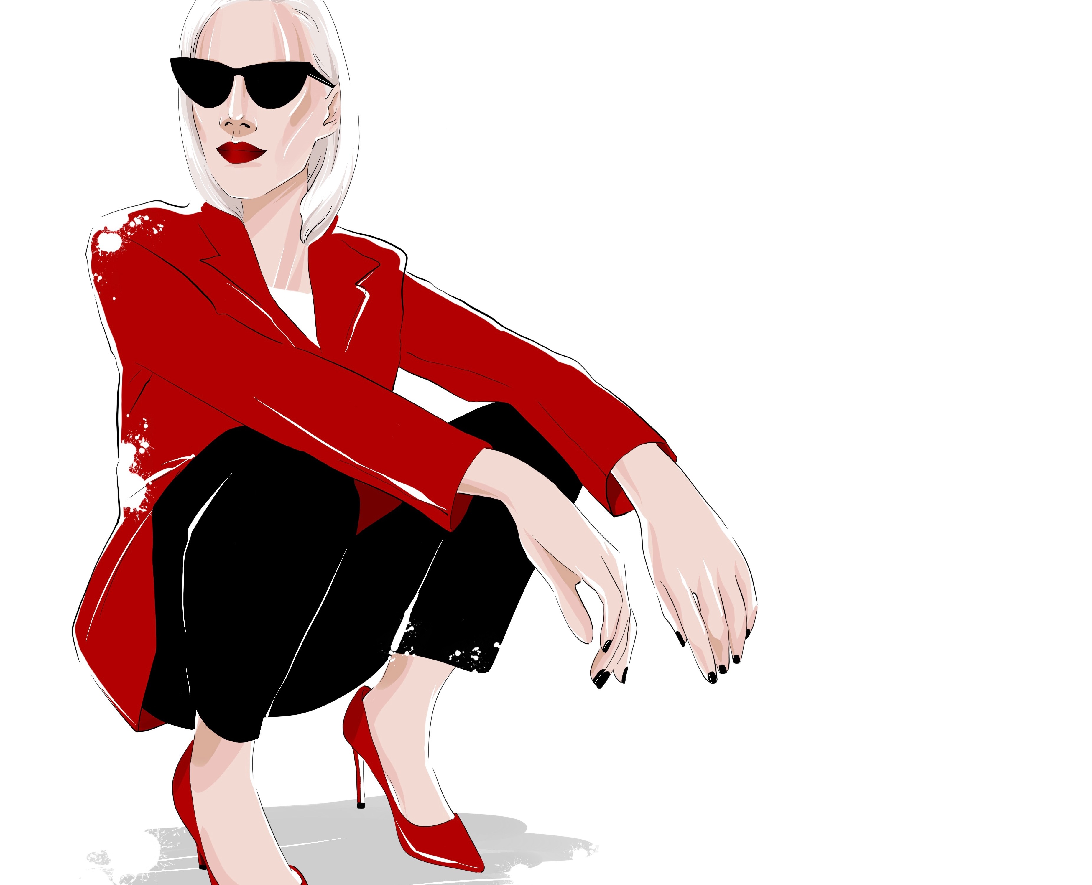 Fashion портреты — Иллюстрация, Графика на Dprofile