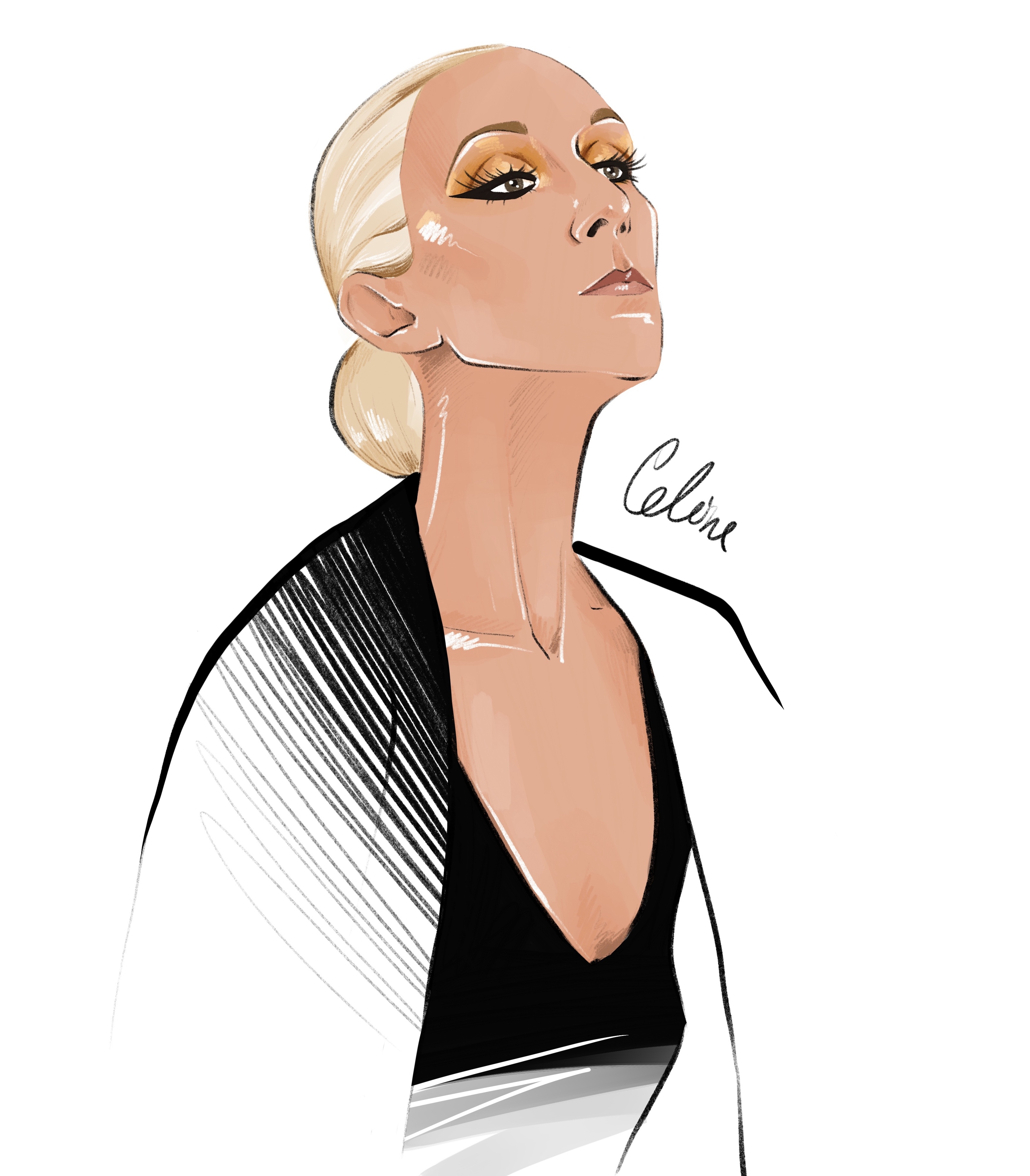 Fashion sketch — Изображение №1 — Иллюстрация, Графика на Dprofile